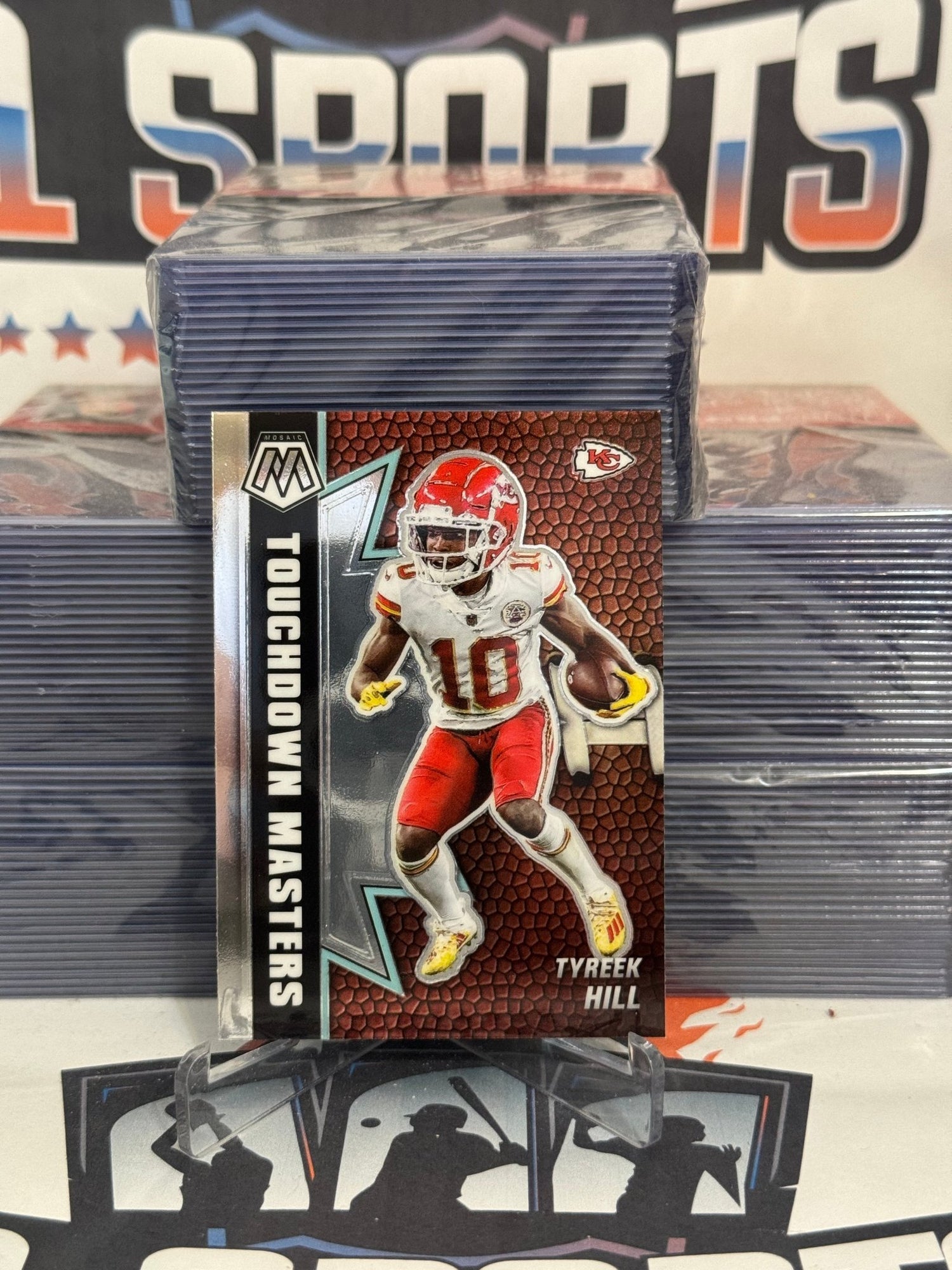 2021 Panini Mosaic (Touchdown Masters) Tyreek Hill #TM-4