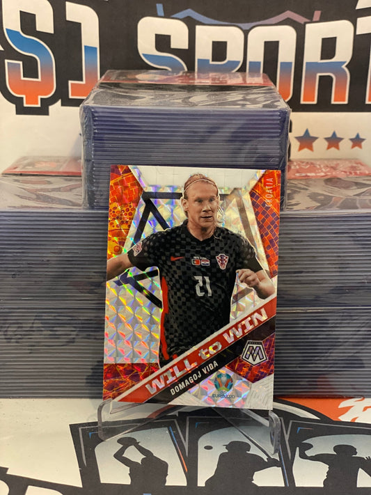 2021 Panini Mosaic UEFA (Mosaic Prizm, Will to Win) Domagoj Vida #3