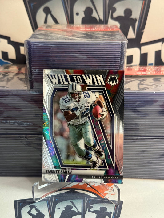 2021 Panini Mosaic (Will to Win) Emmitt Smith #WW-18