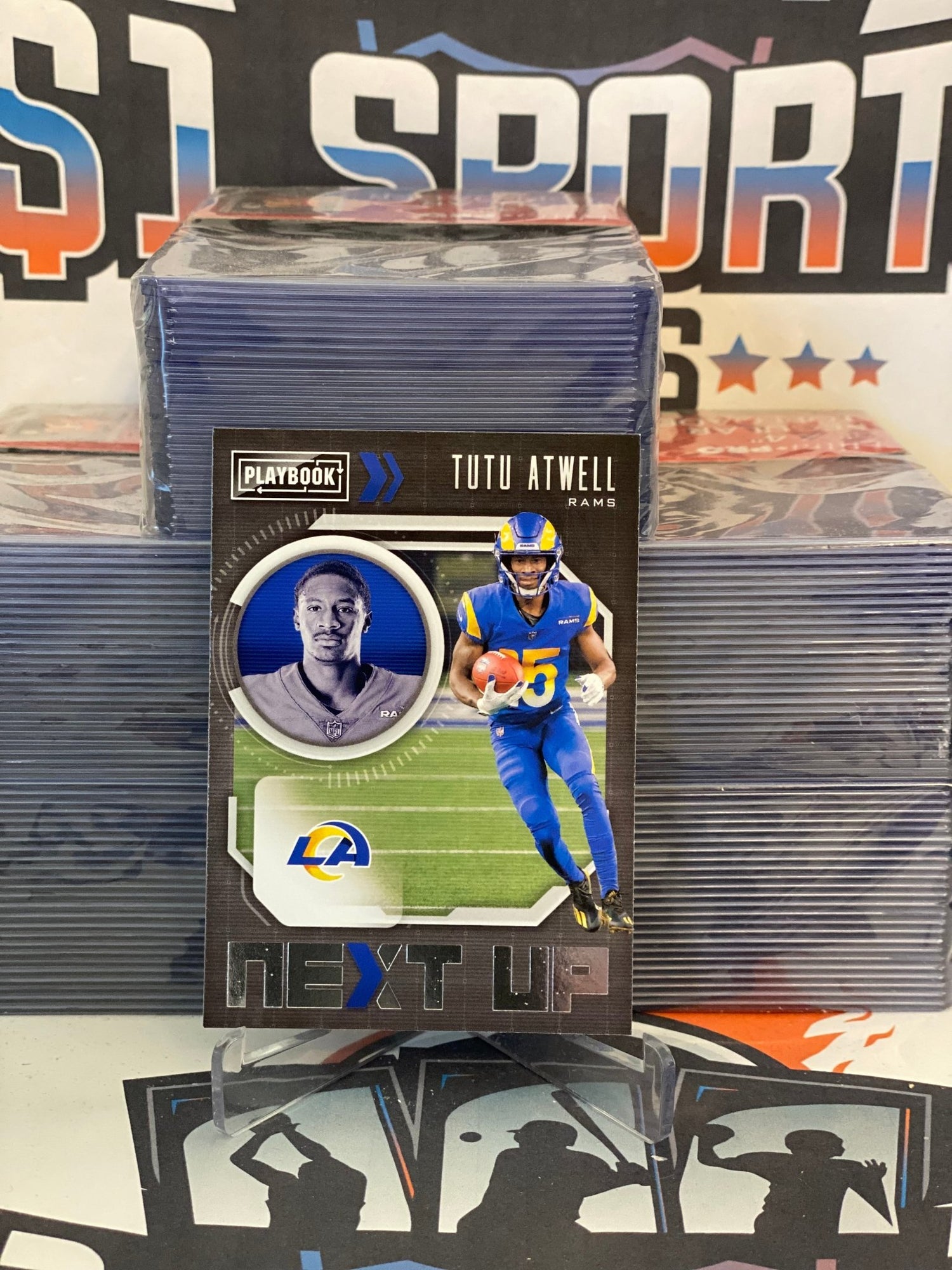 2021 Panini Playbook (Next Up) Tutu Atwell Rookie #NXT-TAT