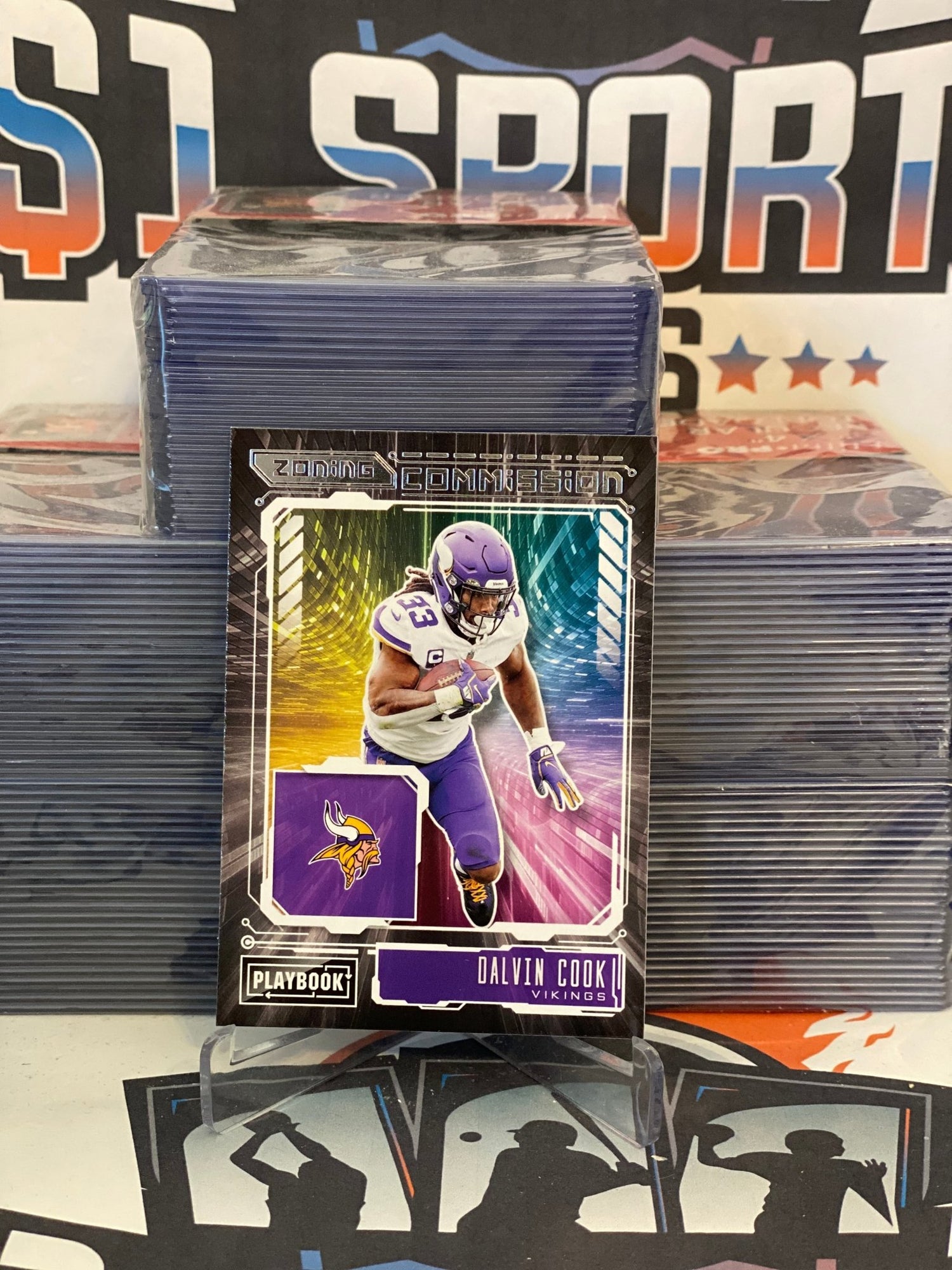 2021 Panini Playbook (Zoning Commission) Dalvin Cook #ZC-DCO