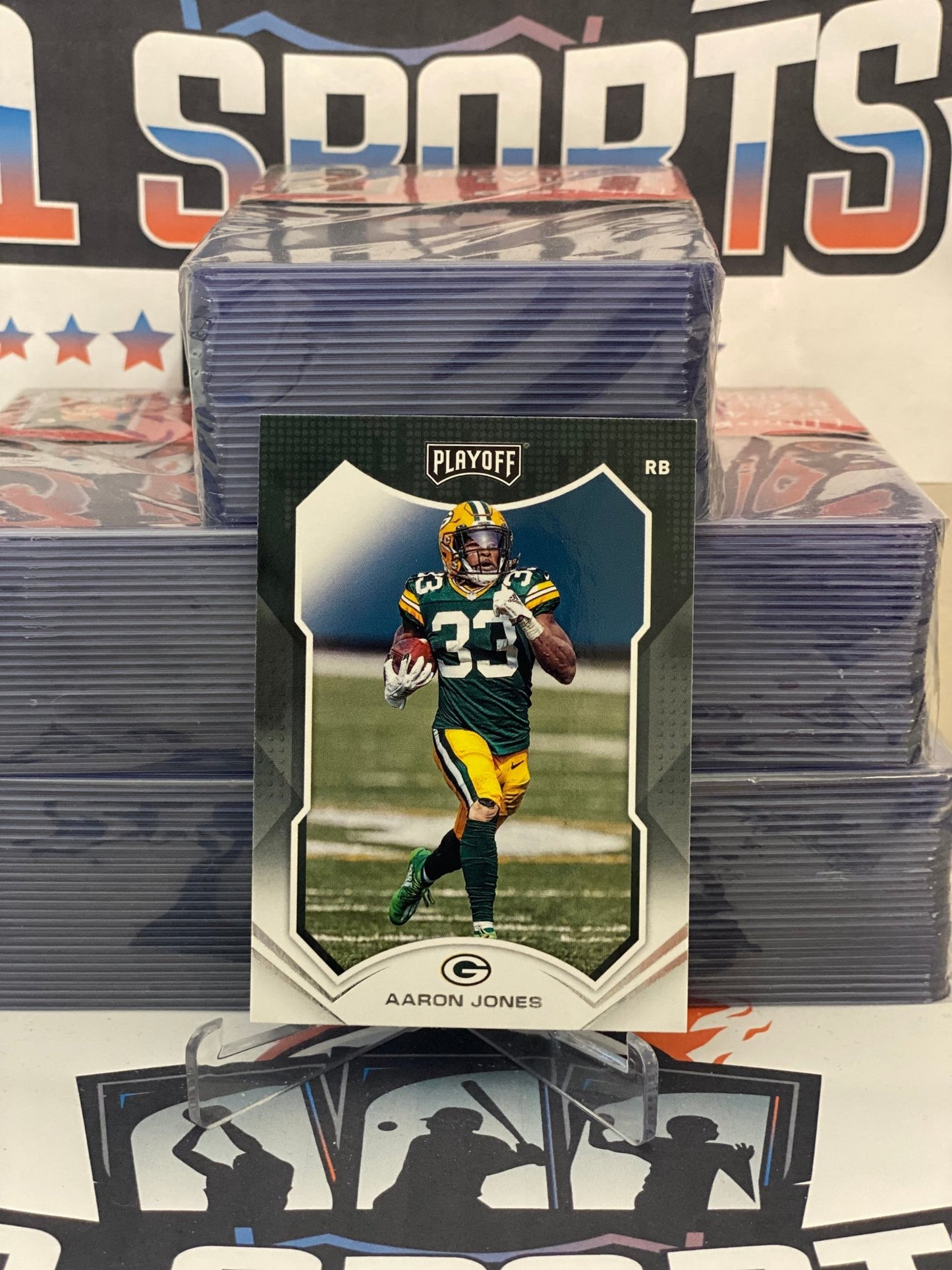2021 Panini Playoff Aaron Jones #140