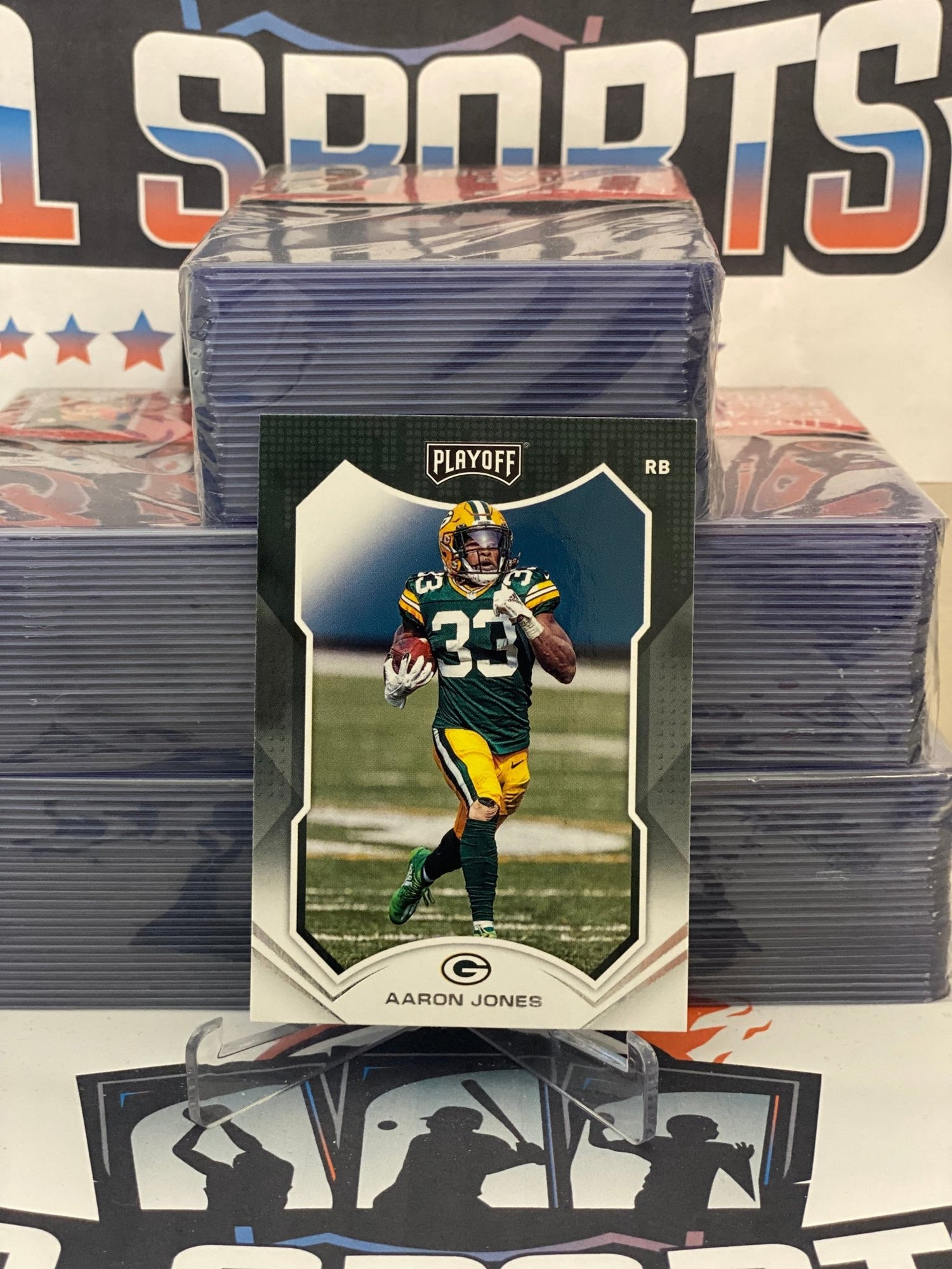 2021 Panini Playoff Aaron Jones #140