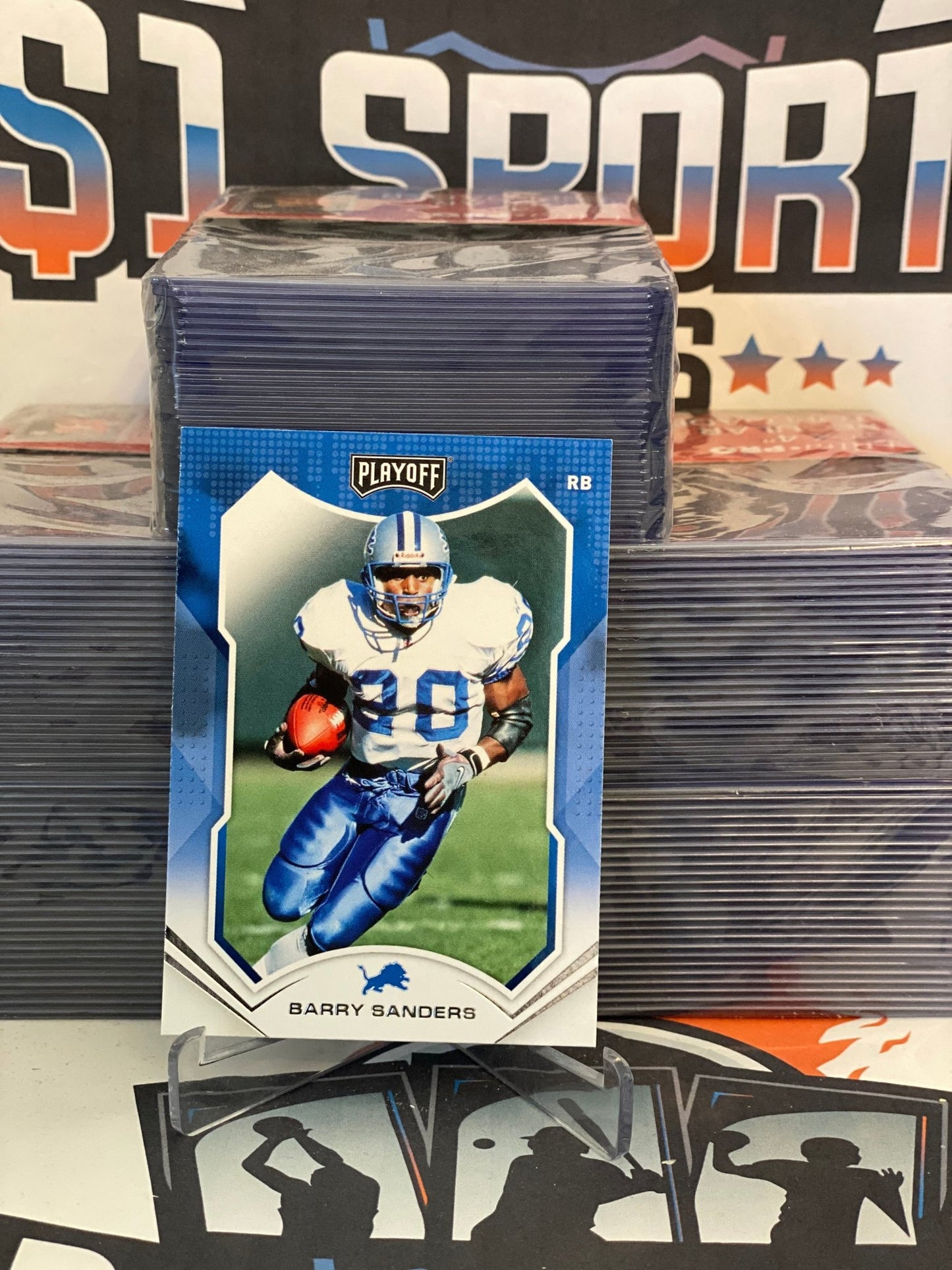 2021 Panini Playoff Barry Sanders #136