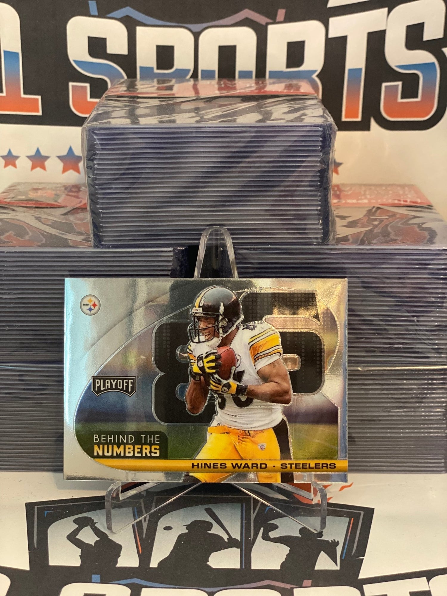 2021 Panini Playoff (Behind The Numbers) Hines Ward #BTN-HWA