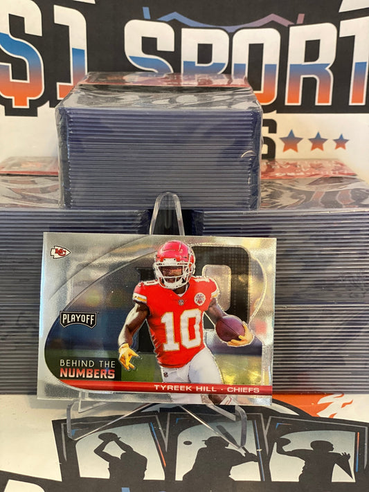 2021 Panini Playoff (Behind The Numbers) Tyreek Hill #BTN-THI