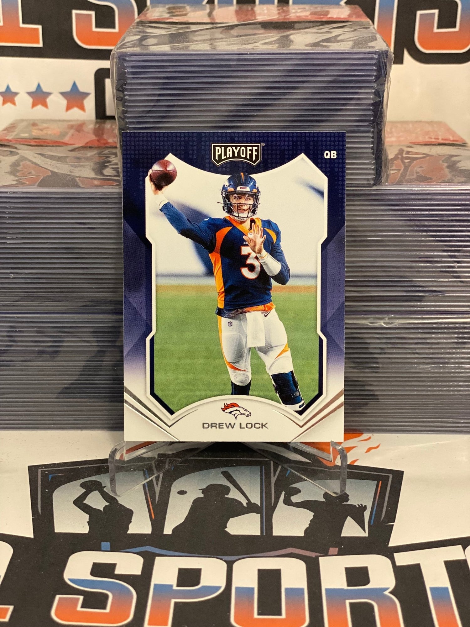 2021 Panini Playoff Drew Lock #75