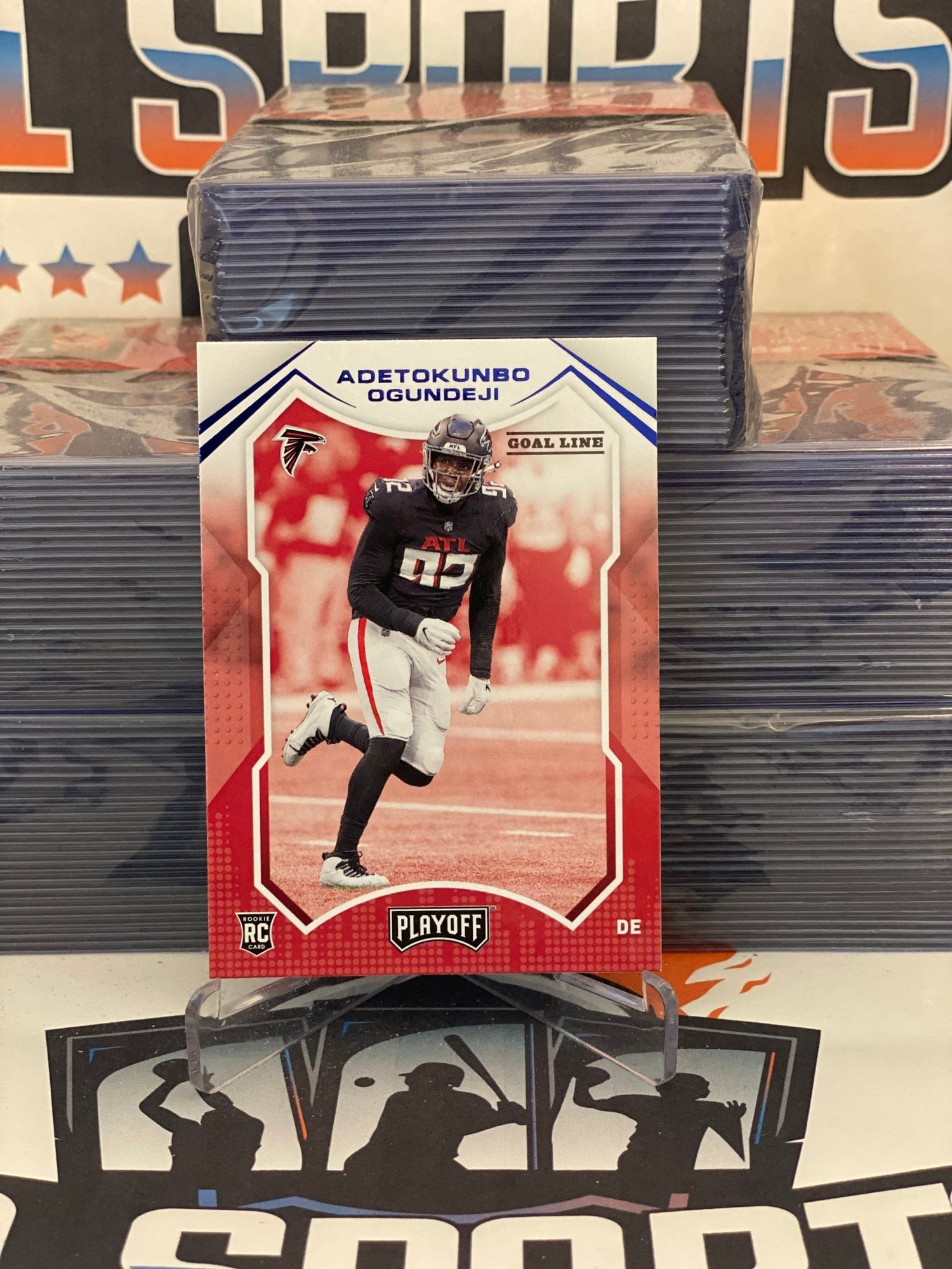 2021 Panini Playoff (Goal Line) Adetokunbo Ogundeji Rookie #289