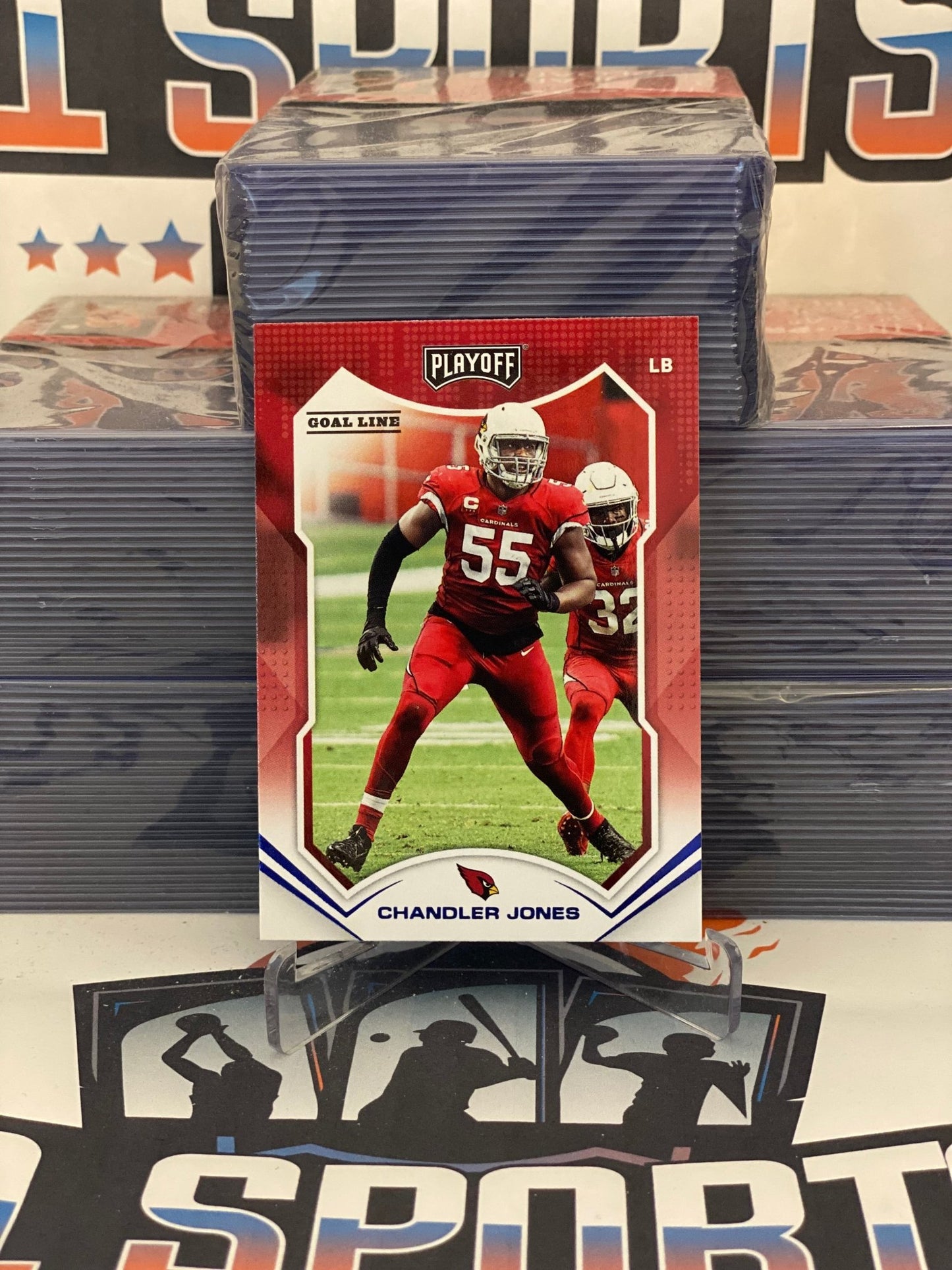 2021 Panini Playoff (Goal Line) Chandler Jones #181