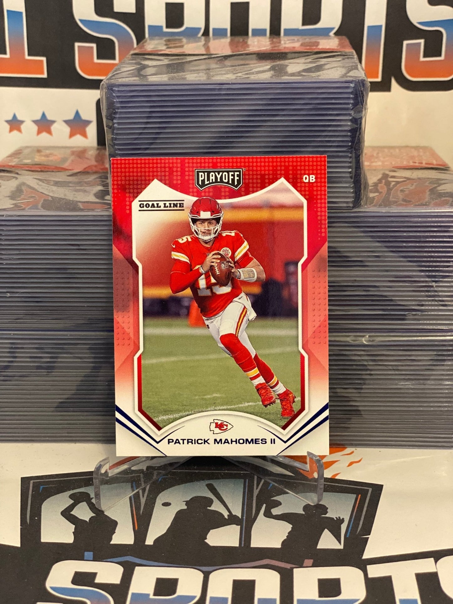 2021 Panini Playoff (Goal Line) Patrick Mahomes II #81