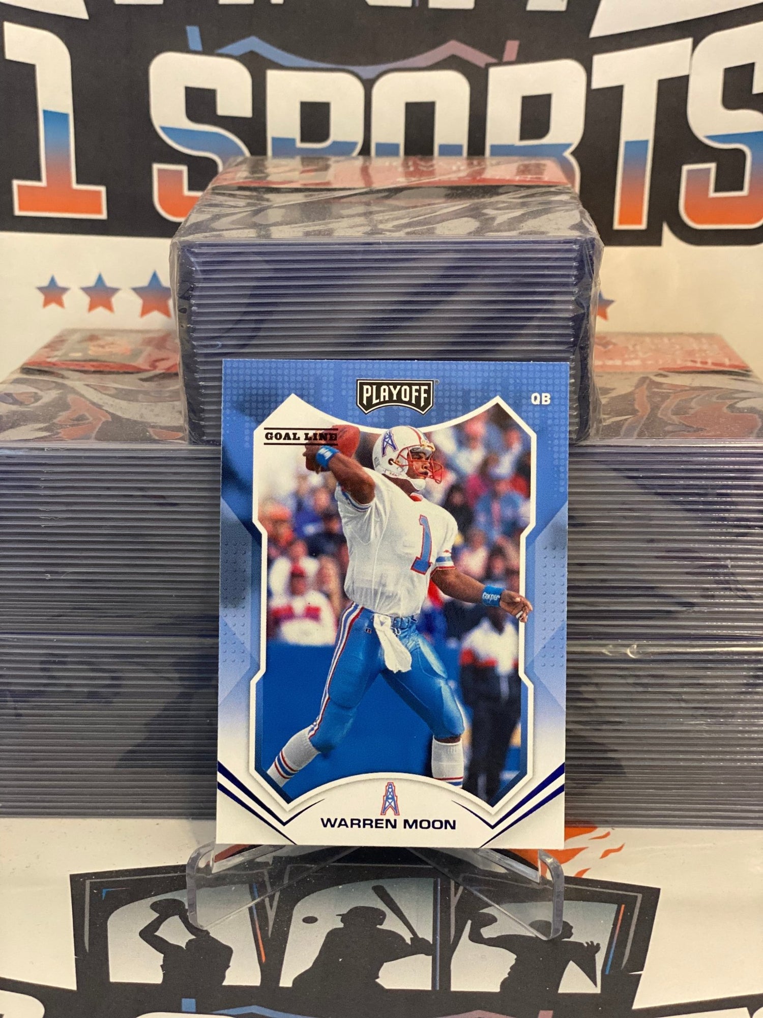 2021 Panini Playoff (Goal Line) Warren Moon #56