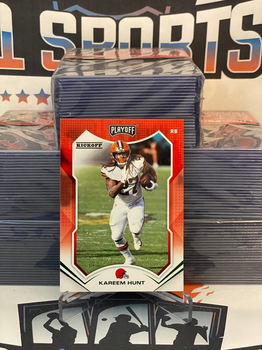 2021 Panini Playoff (Green, Kickoff) Kareem Hunt #42