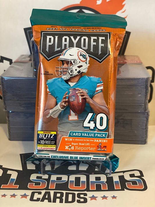 2021 Panini Playoff NFL Football Fat Pack