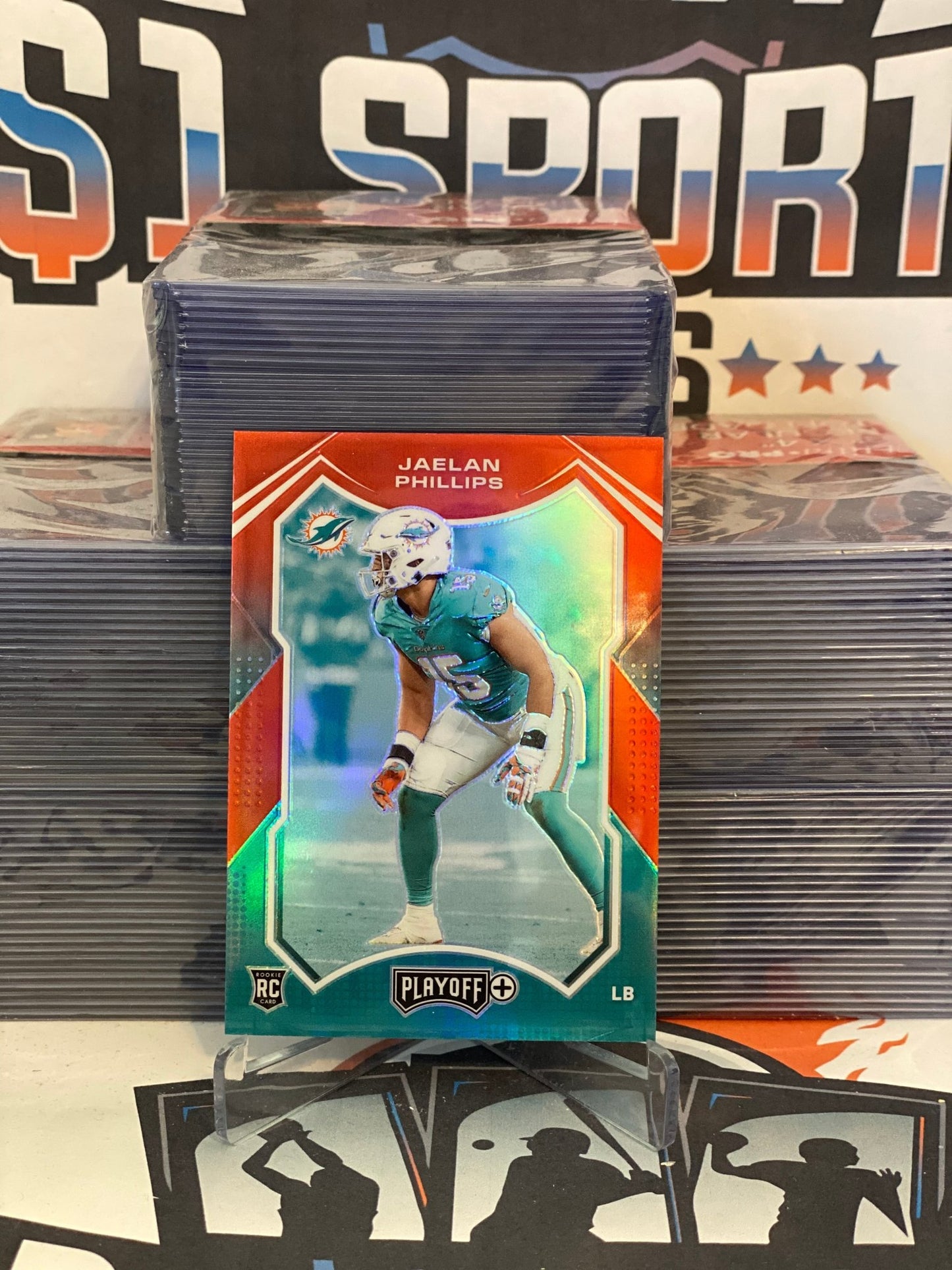 2021 Panini Playoff (Plus Red 08/25) Jaelan Phillips Rookie #246