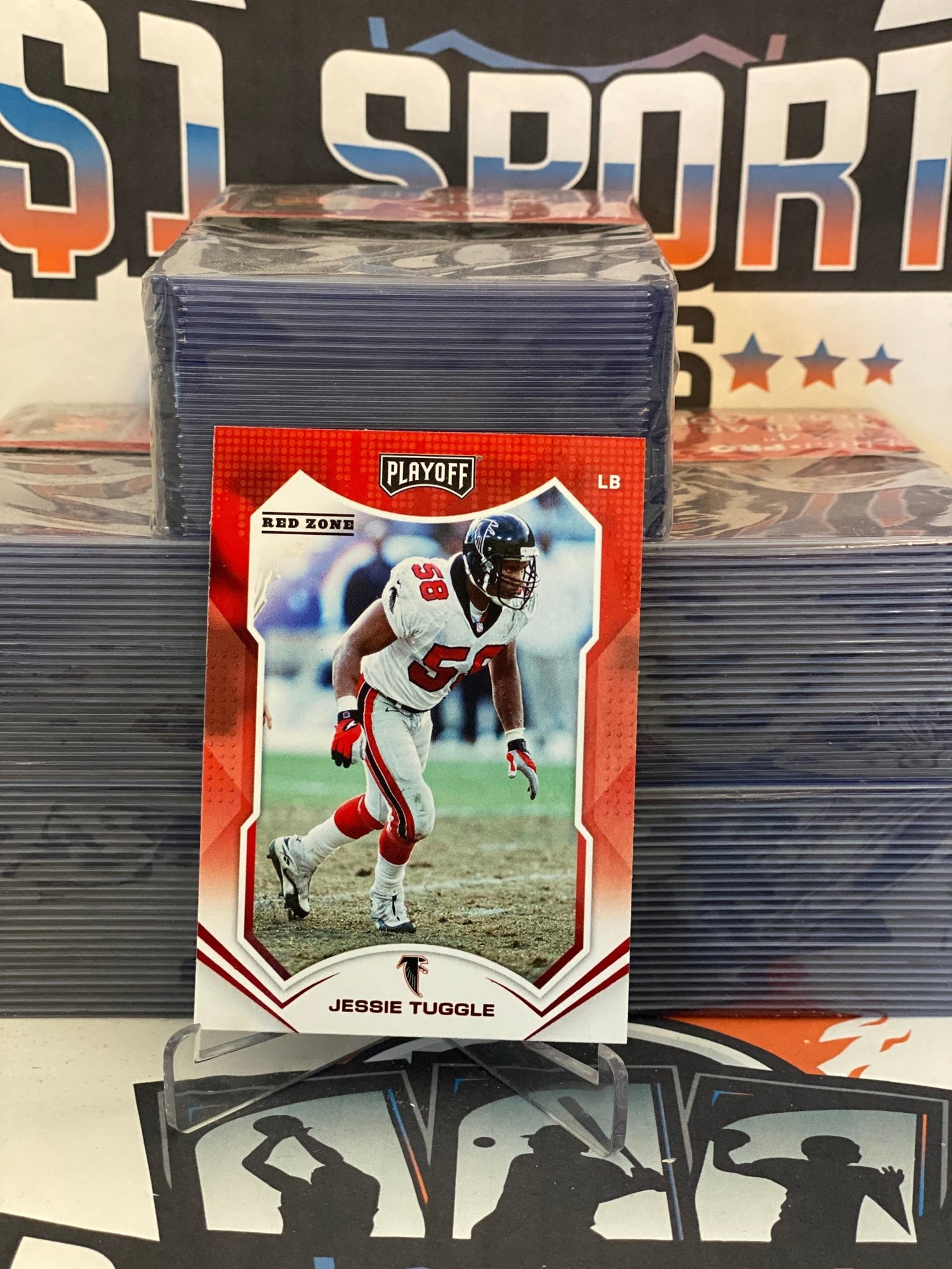 2021 Panini Playoff (Red Zone) Jessie Tuggle #156