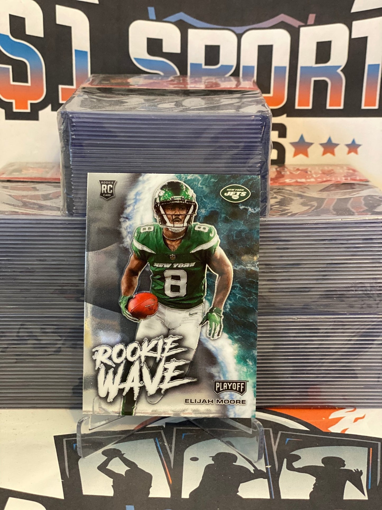 2021 Panini Playoff (Rookie Wave) Elijah Moore #RW-EMO