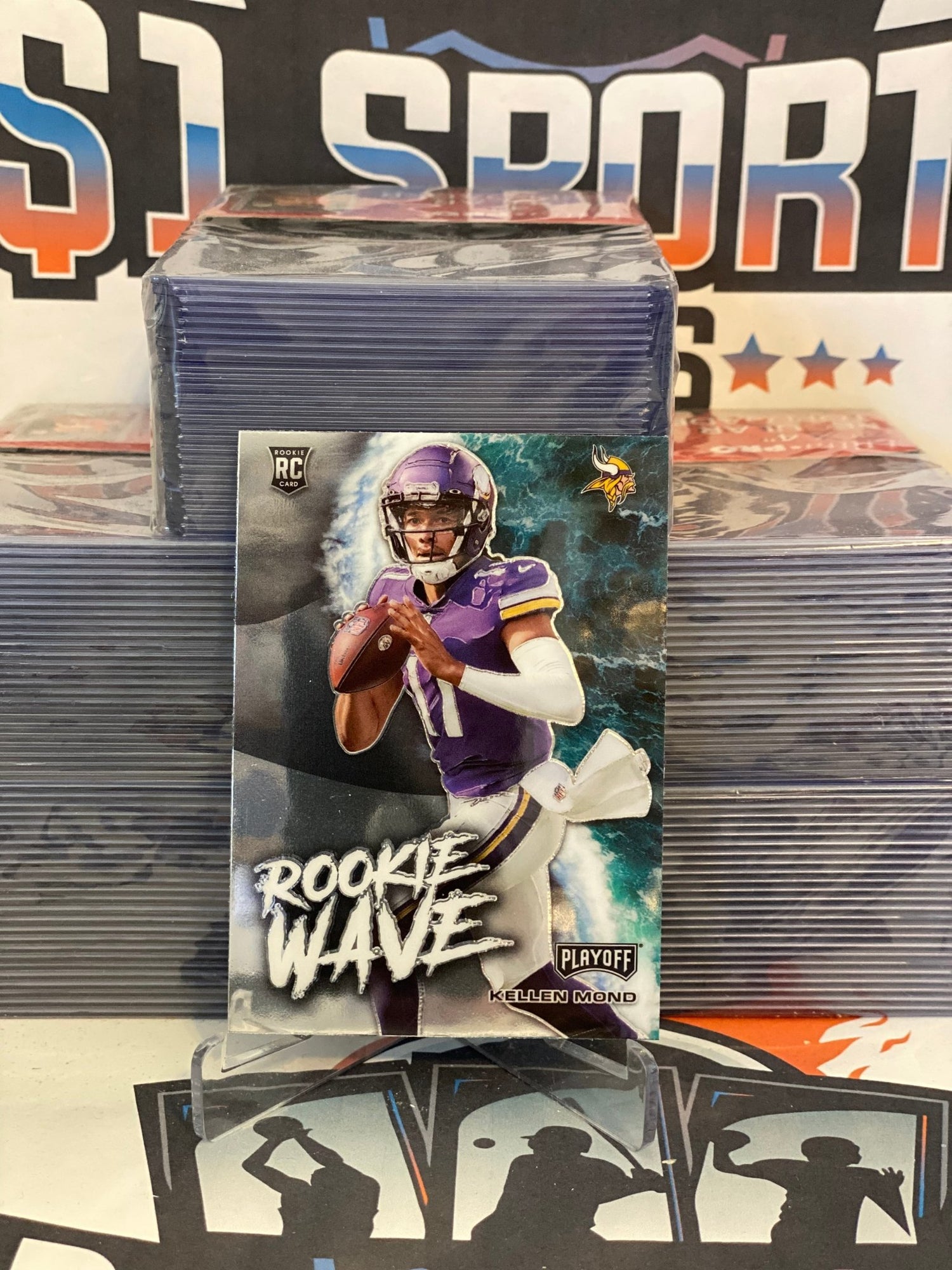 2021 Panini Playoff (Rookie Wave) Kellen Mond #RW-KMO