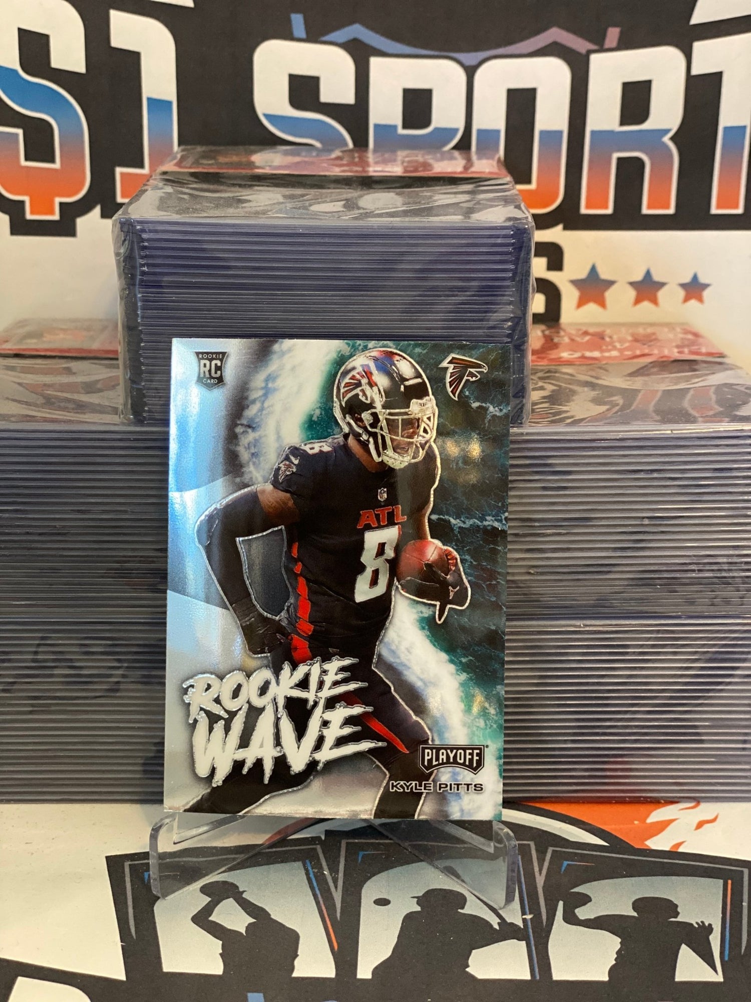 2021 Panini Playoff (Rookie Wave) Kyle Pitts #RW-KPI