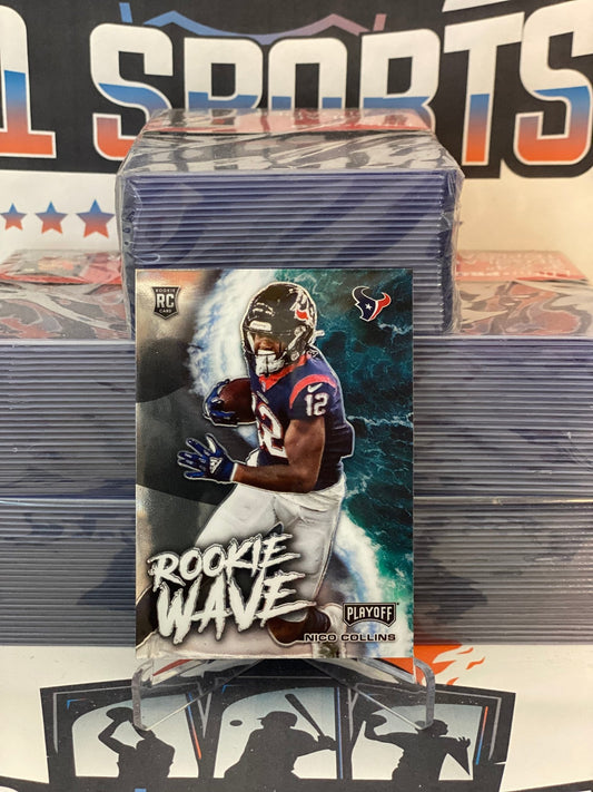 2021 Panini Playoff (Rookie Wave) Nico Collins #TW-NCO