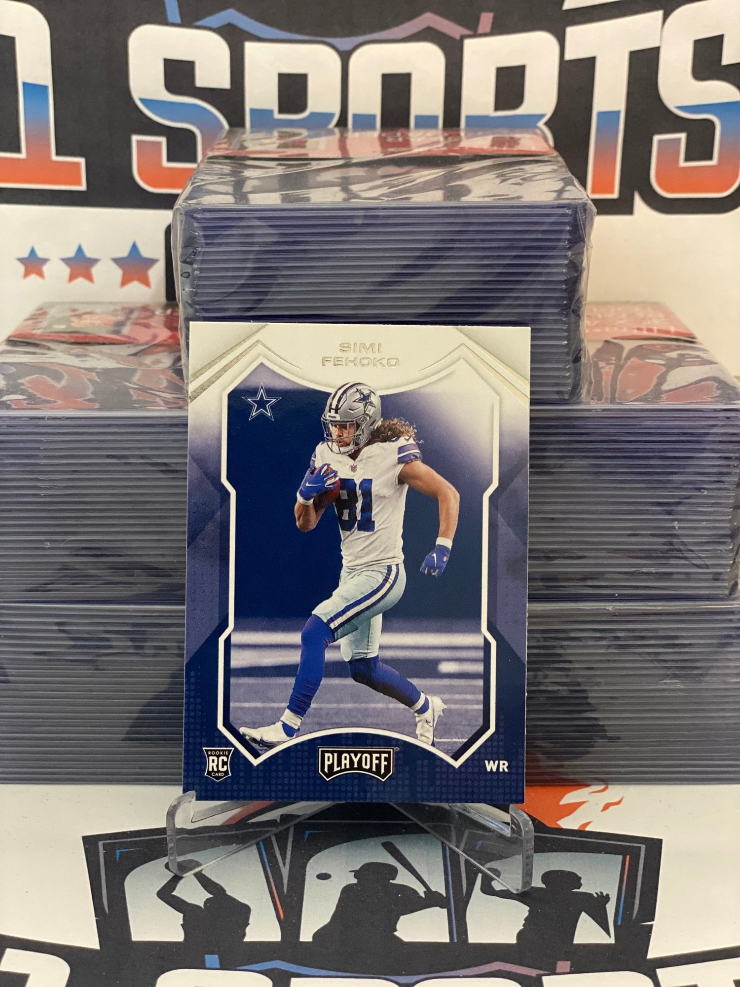 2021 Panini Playoff Simi Fehoko Rookie #241