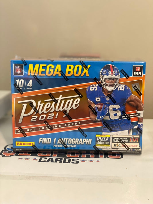 2021 Panini Prestige NFL Football Mega Box