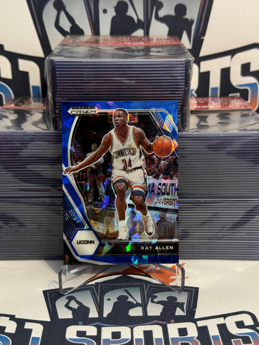 2021 Panini Prizm (Blue Ice Prizm 90/99) Ray Allen #91