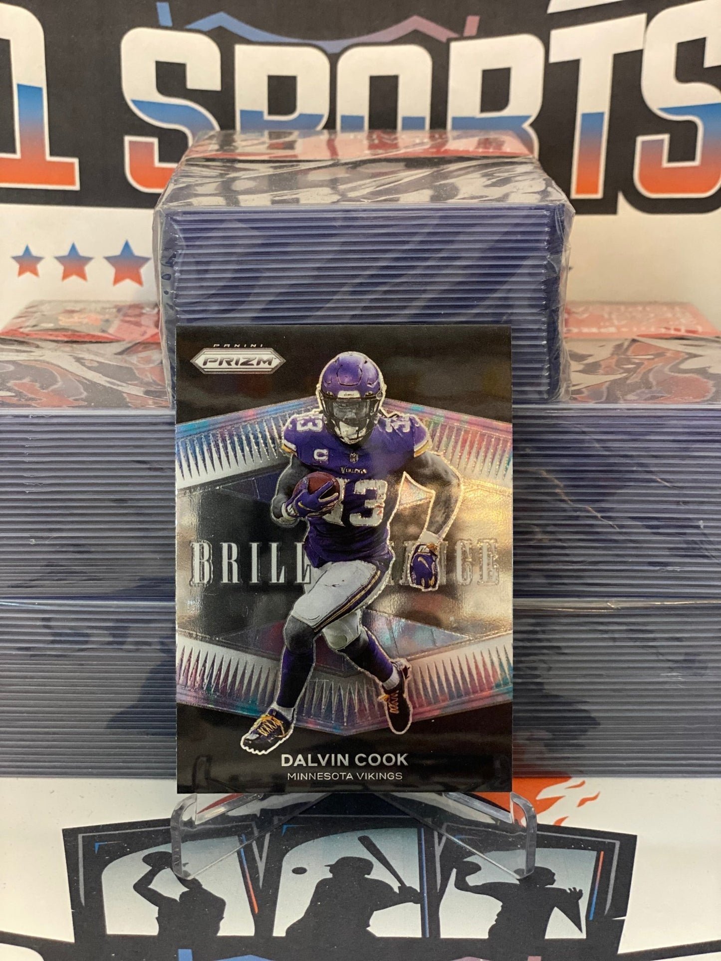 2021 Panini Prizm (Brilliance) Dalvin Cook #B-12