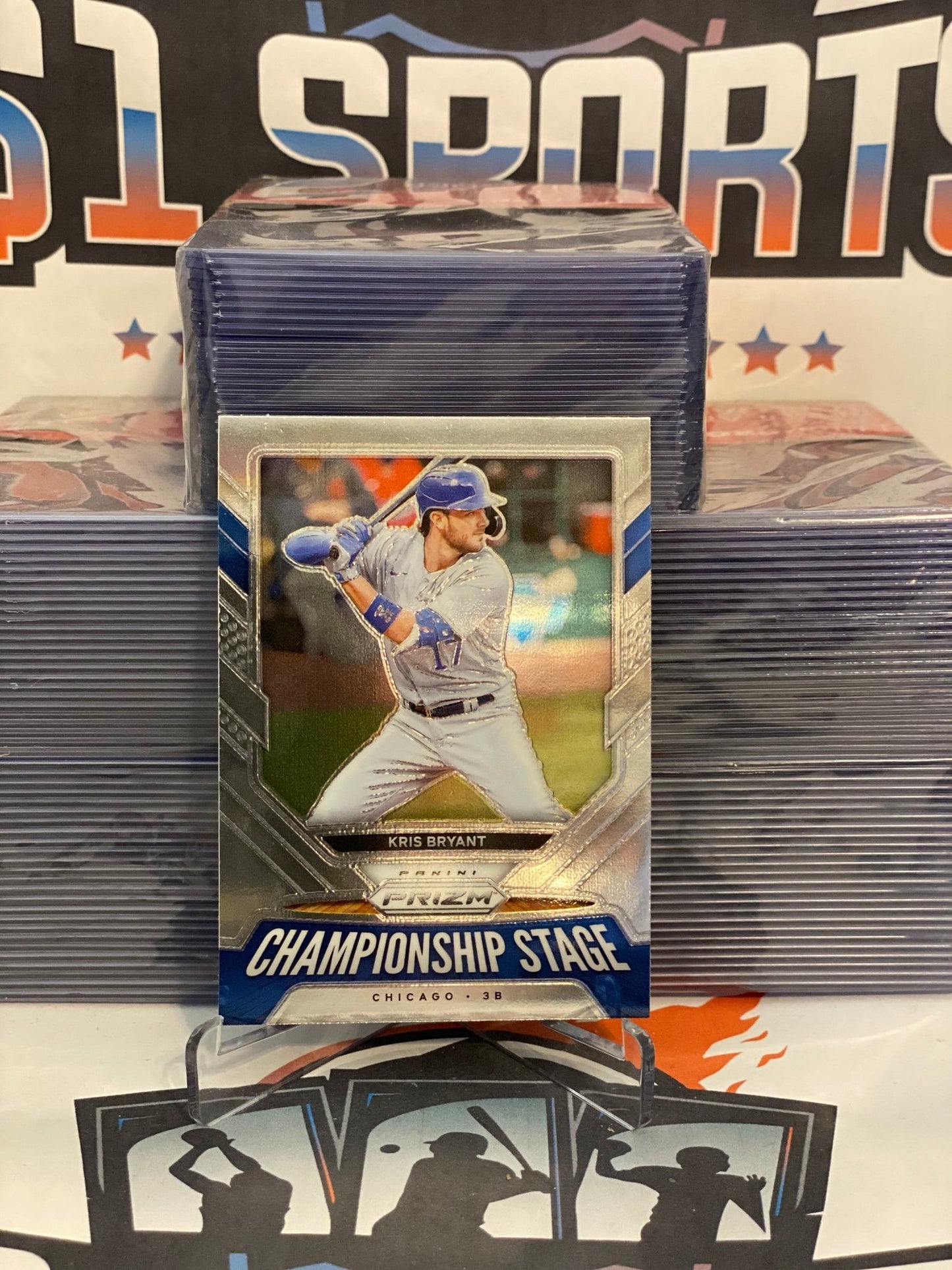 2021 Panini Prizm (Championship Stage) Kris Bryant #CS9