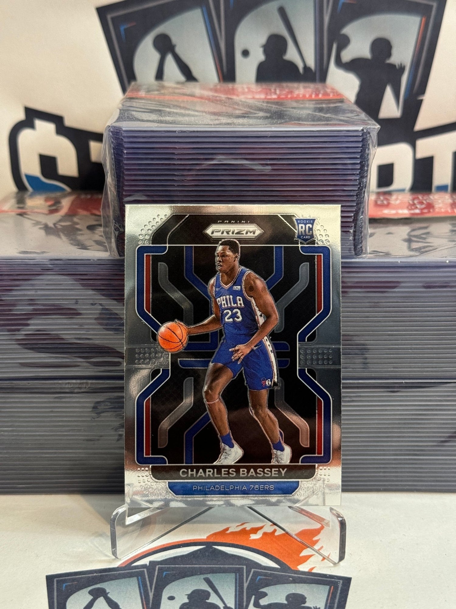 2021 Panini Prizm Charles Bassey Rookie #304