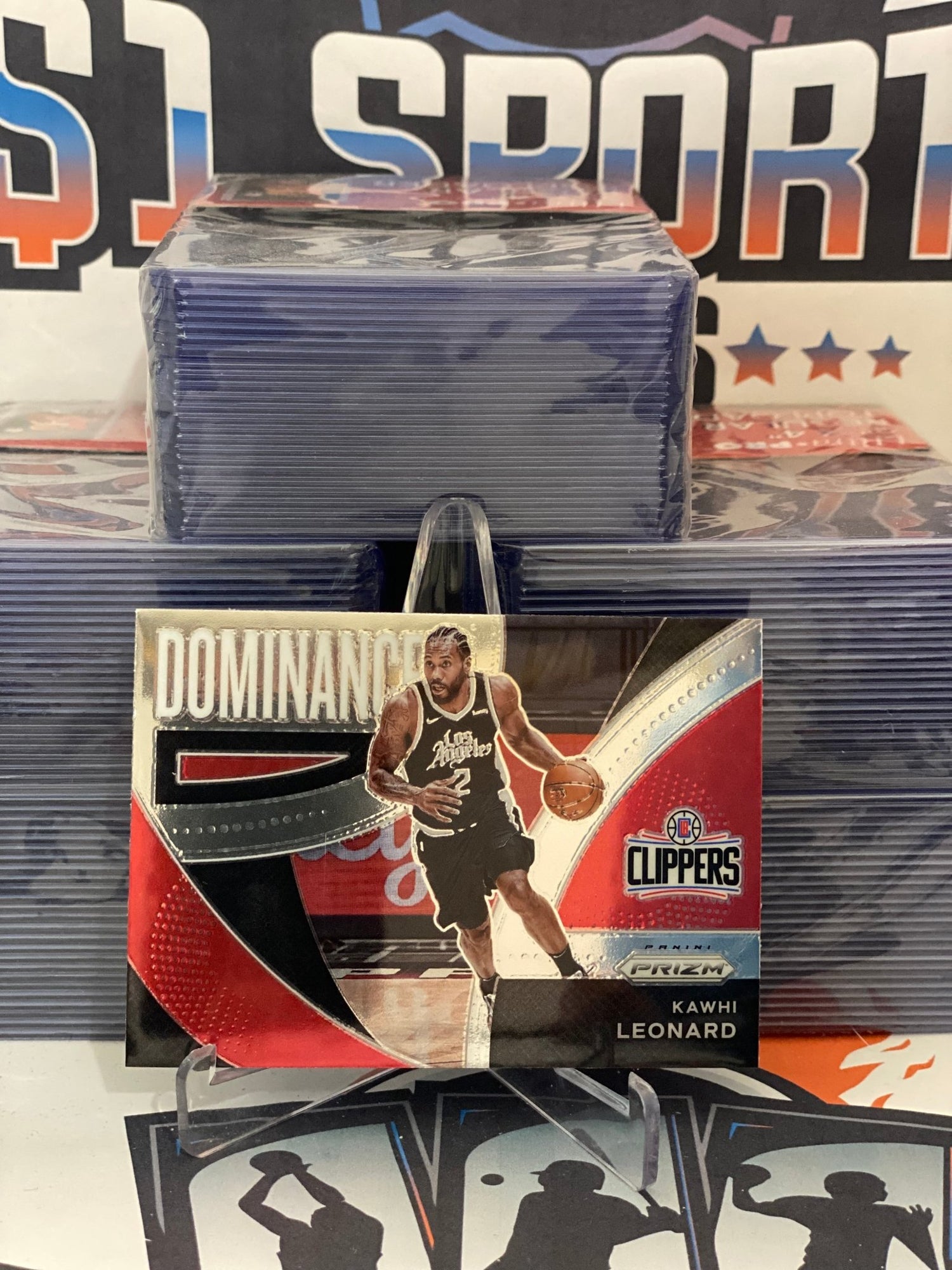 2021 Panini Prizm (Dominance) Kawhi Leonard #22