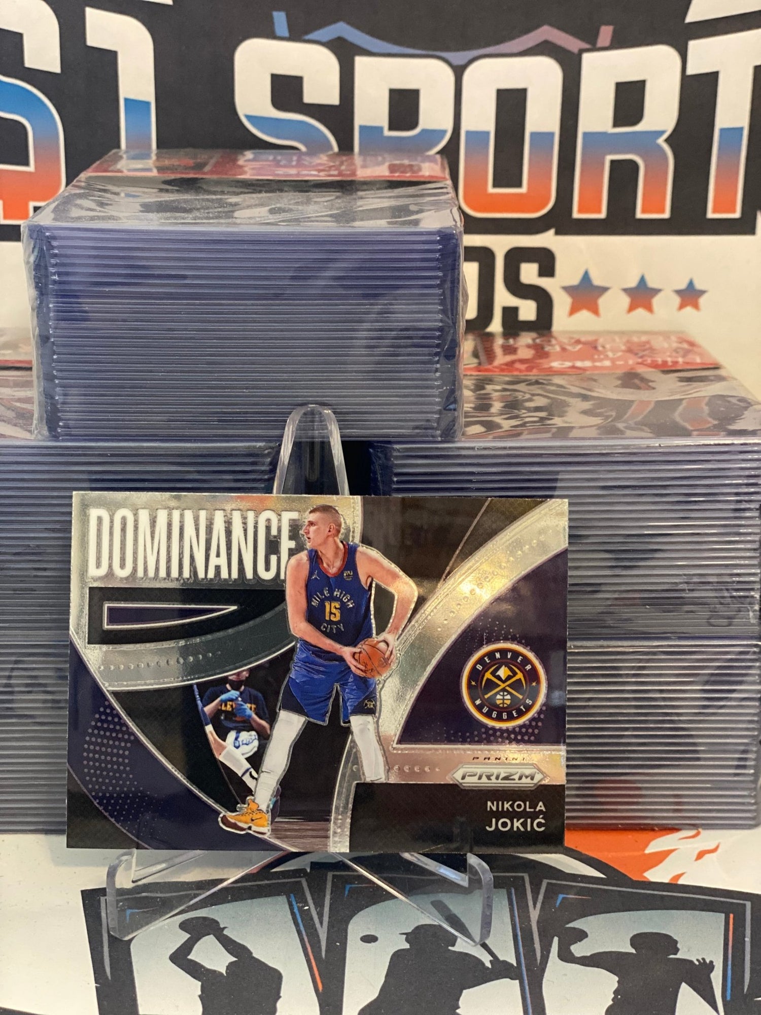 2021 Panini Prizm (Dominance) Nikola Jokic #16