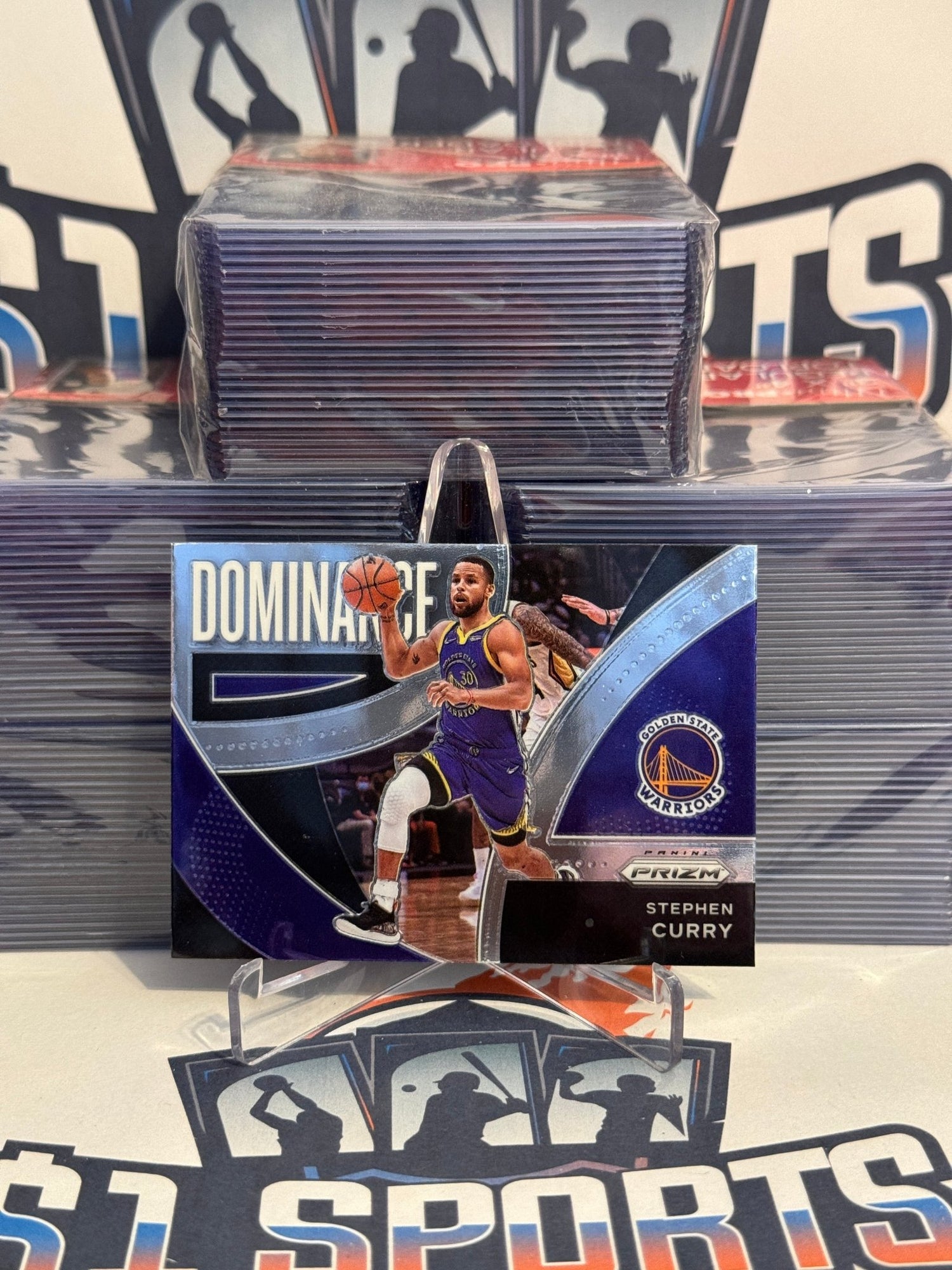 2021 Panini Prizm (Dominance) Stephen Curry #14