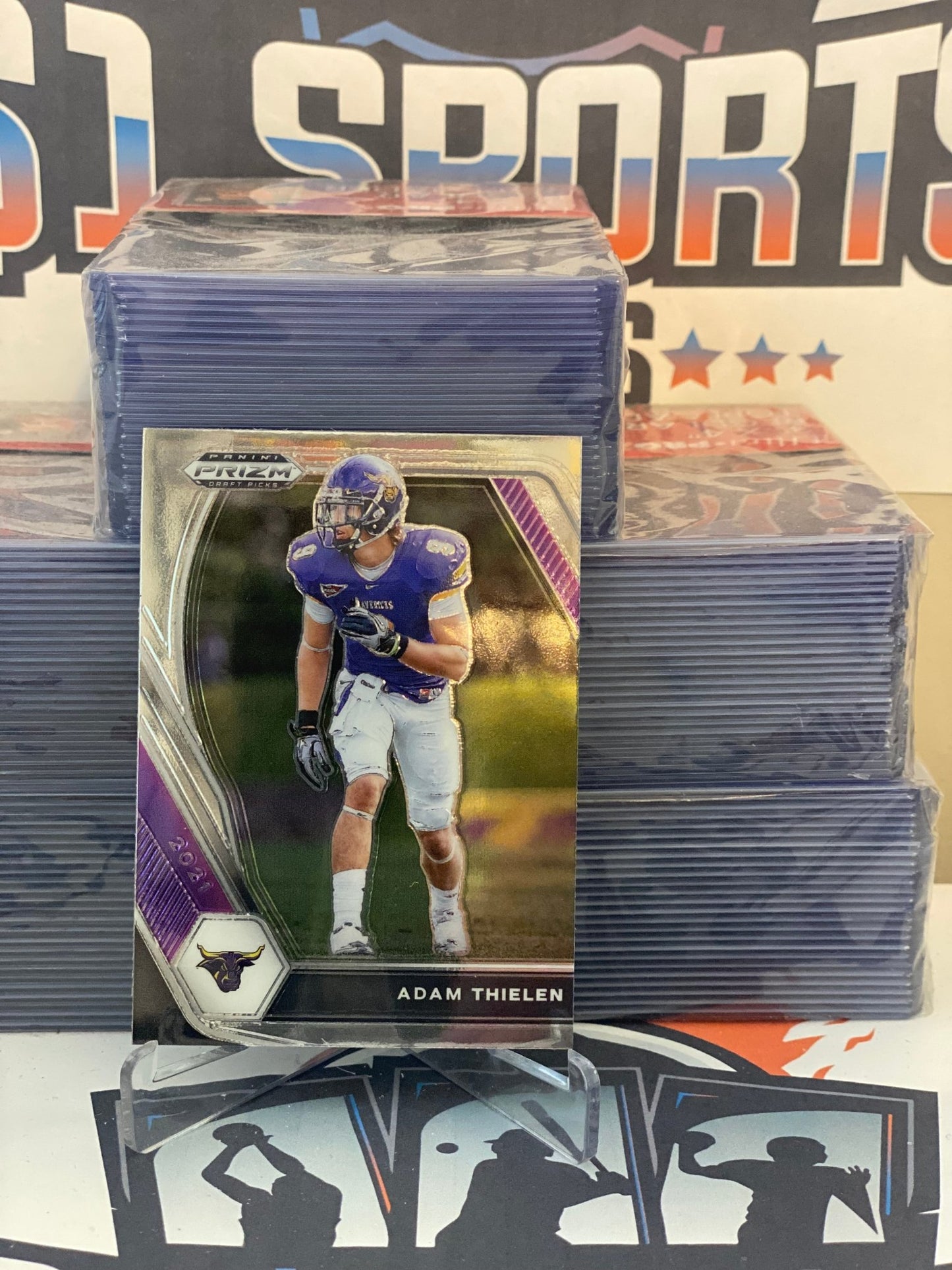 2021 Panini Prizm Draft Picks Adam Thielen #52