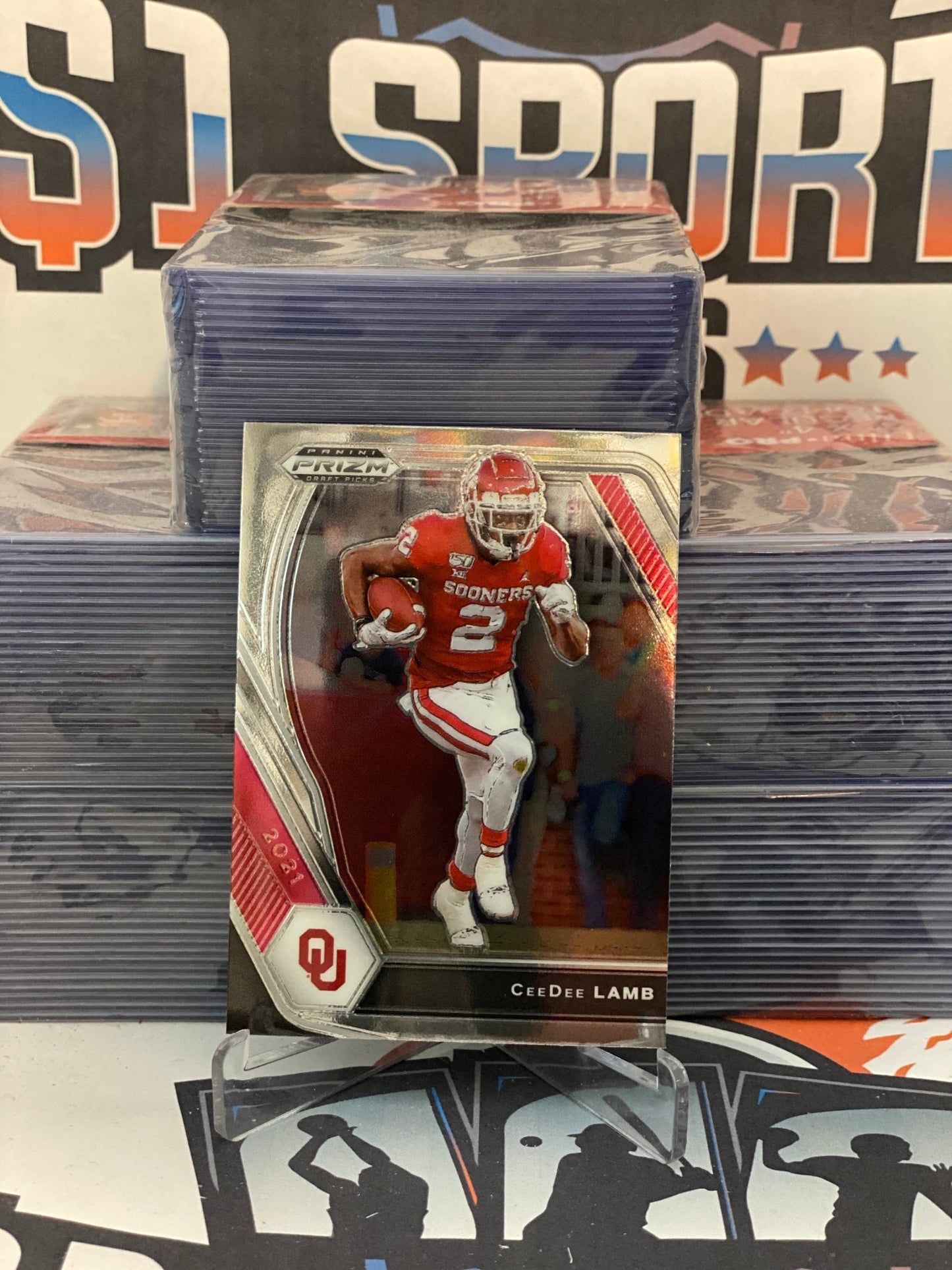 2021 Panini Prizm Draft Picks CeeDee Lamb #48