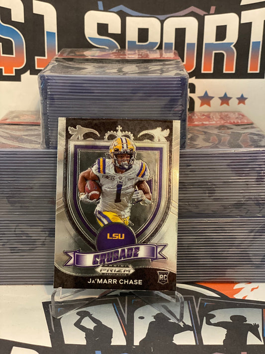 2021 Panini Prizm Draft Picks (Crusade) Ja'Marr Chase Rookie #162