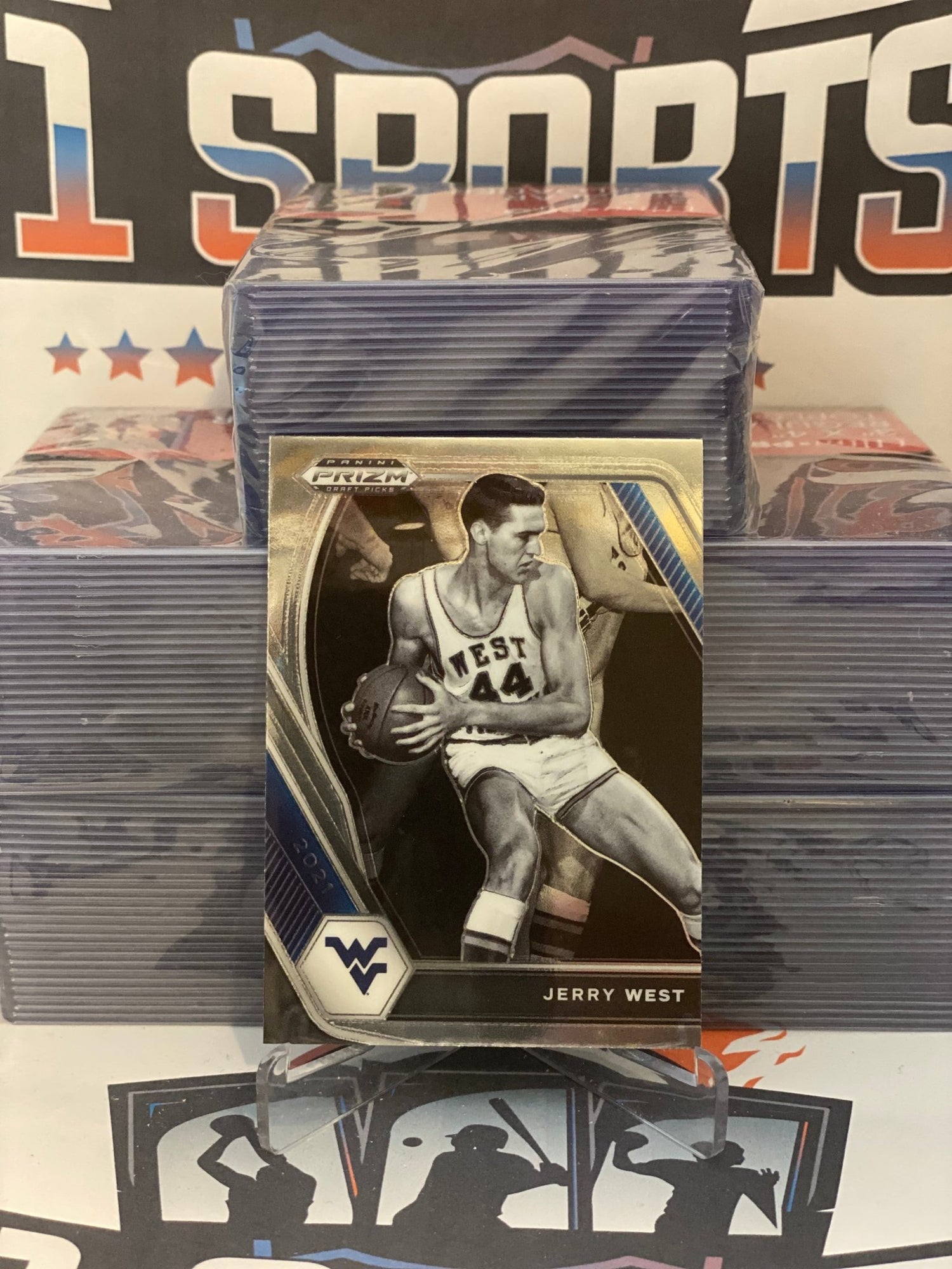 2021 Panini Prizm Draft Picks Jerry West #100
