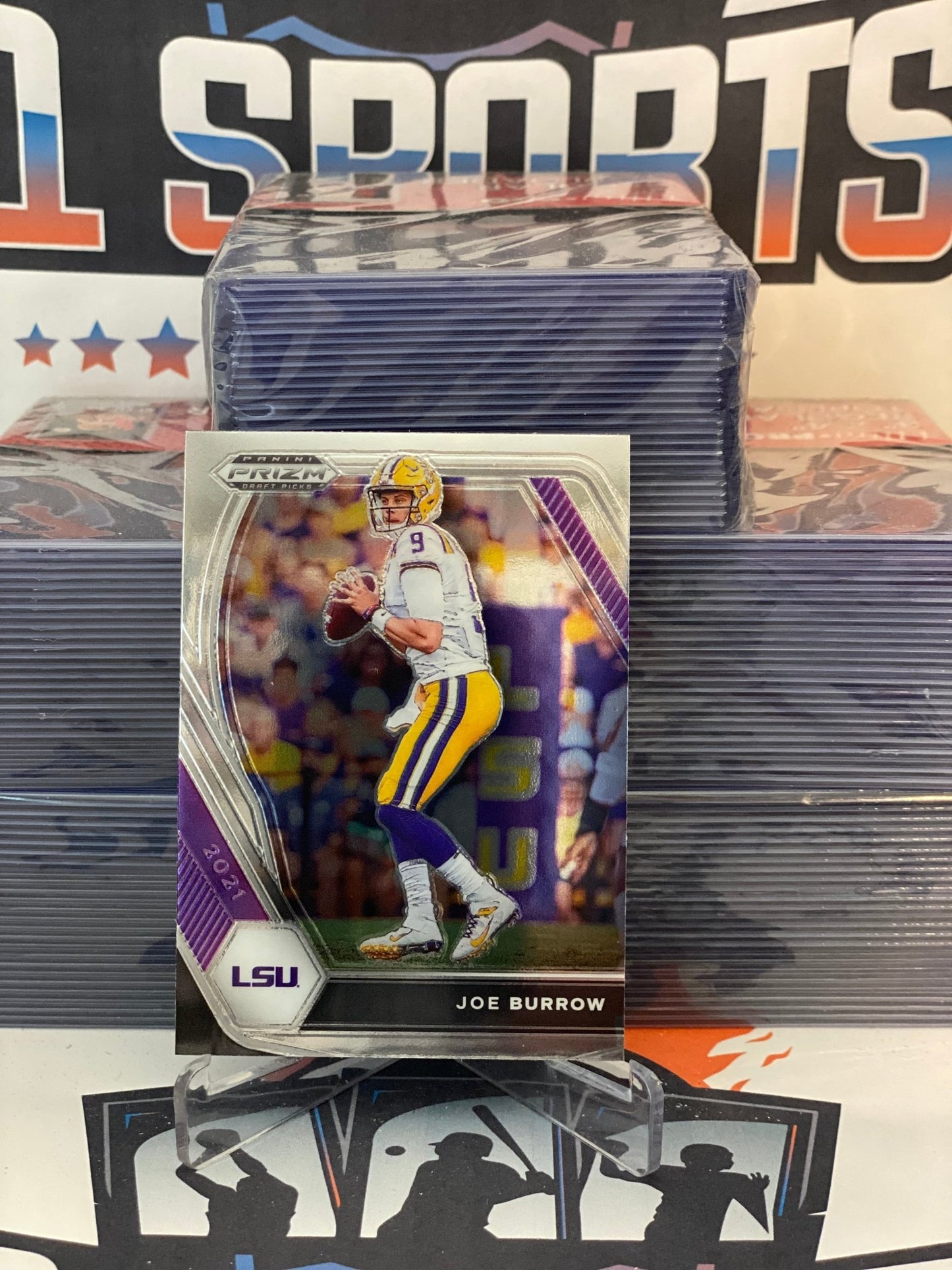 2021 Panini Prizm Draft Picks Joe Burrow #3