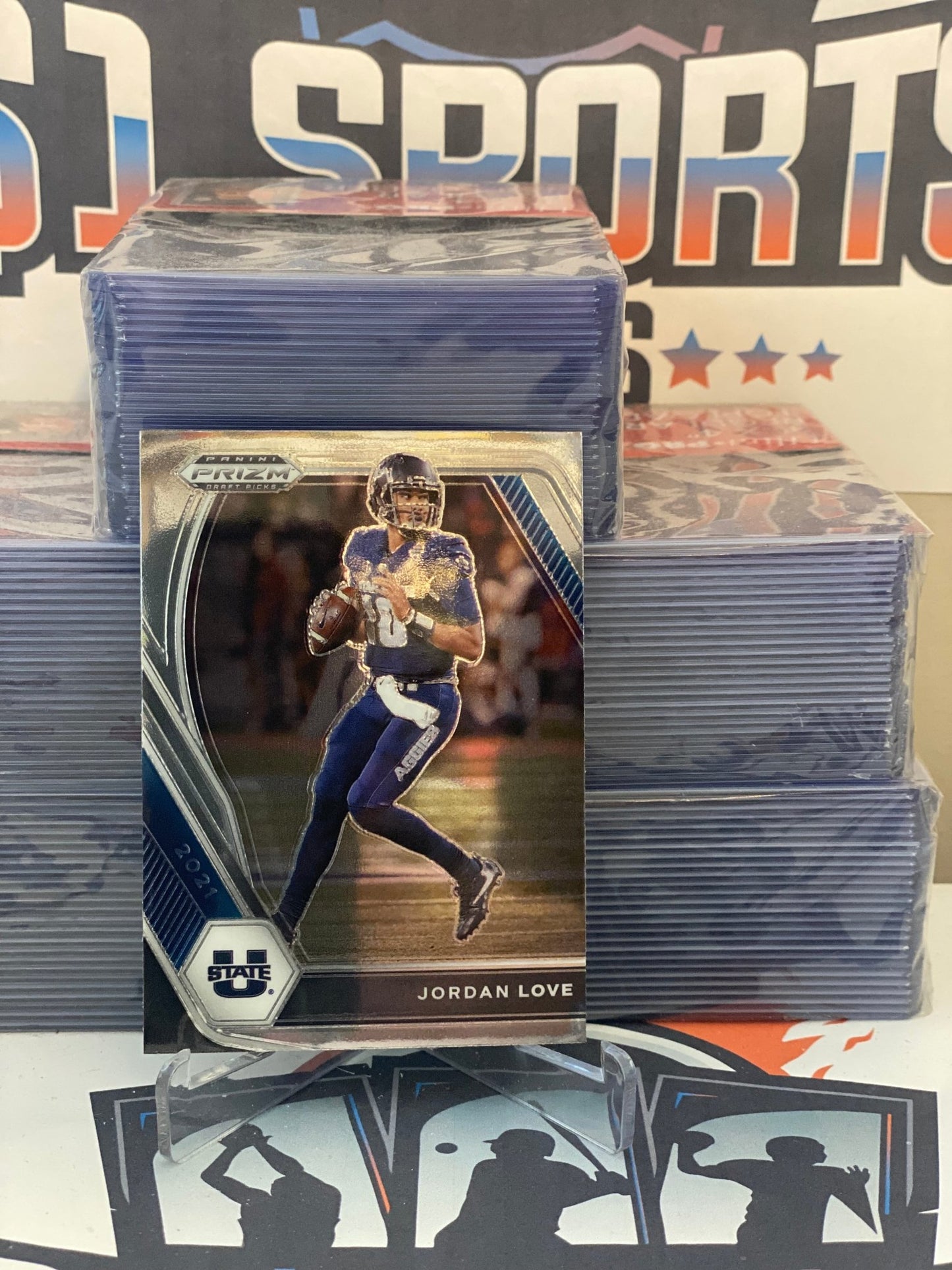 2021 Panini Prizm Draft Picks Jordan Love #33