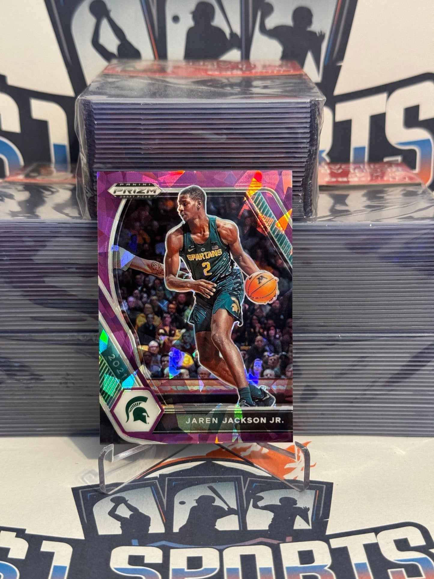 2021 Panini Prizm Draft Picks (Purple Ice Prizm 137/149) Jaren Jackson Jr. #31