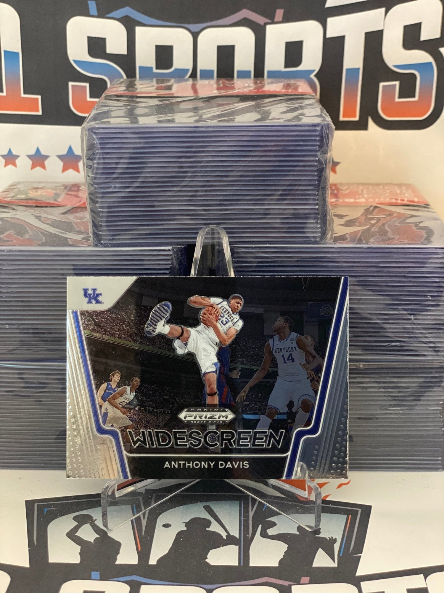 2021 Panini Prizm Draft Picks (Widescreen) Anthony Davis #17