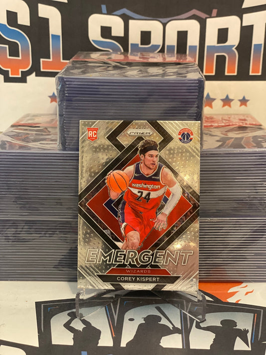 2021 Panini Prizm (Emergent) Corey Kispert Rookie #10
