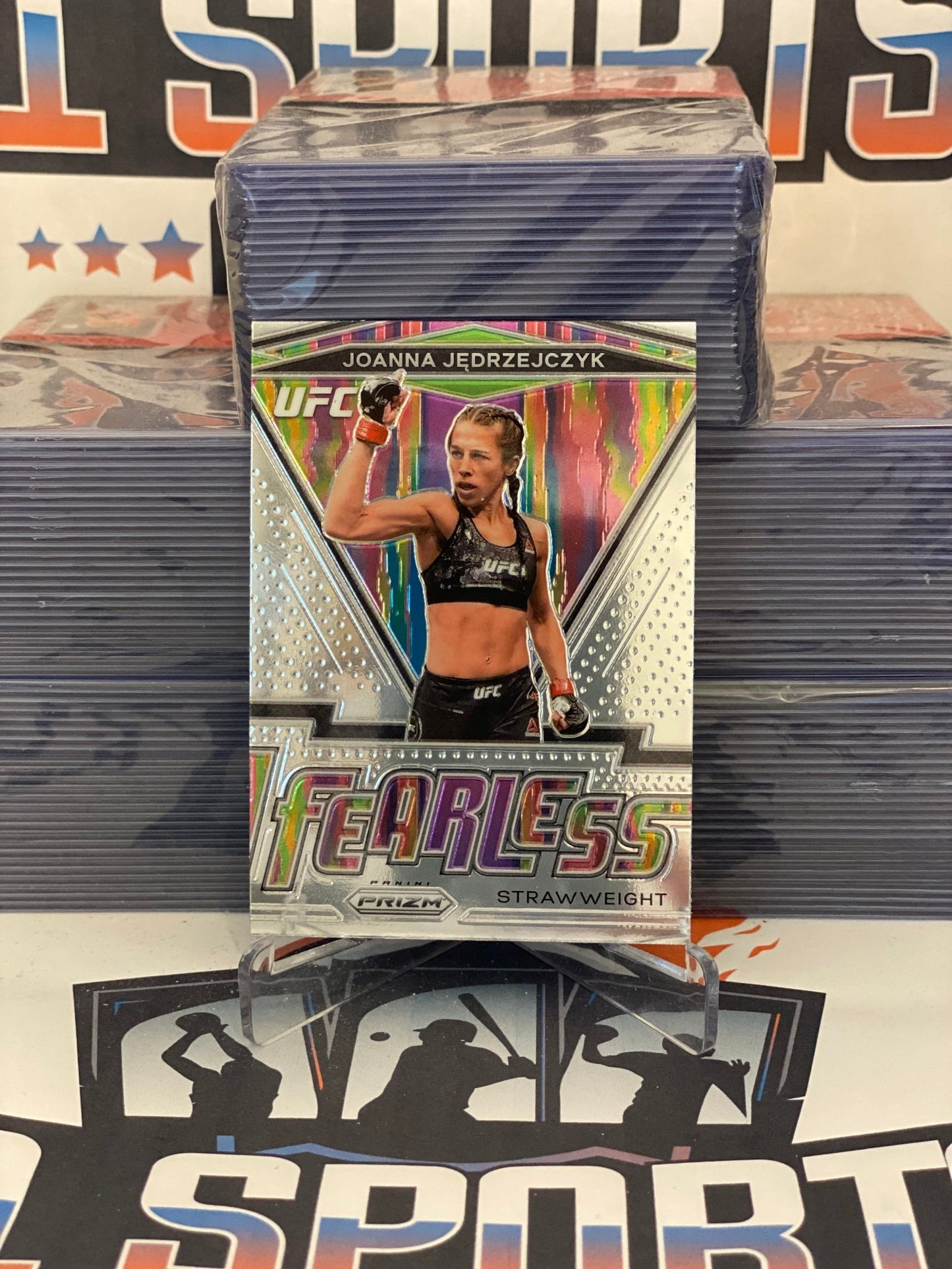 2021 Panini Prizm (Fearless) Joanna Jedrejczyk #5