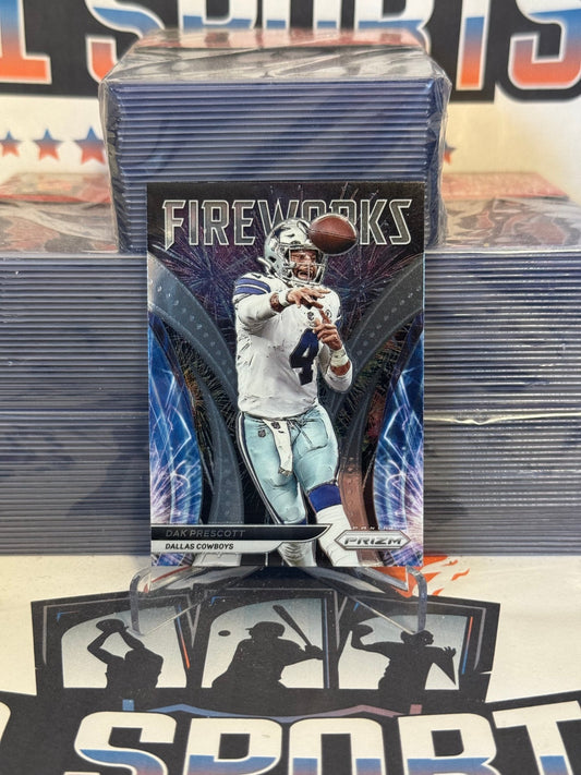 2021 Panini Prizm (Fireworks) Dak Prescott #F-17