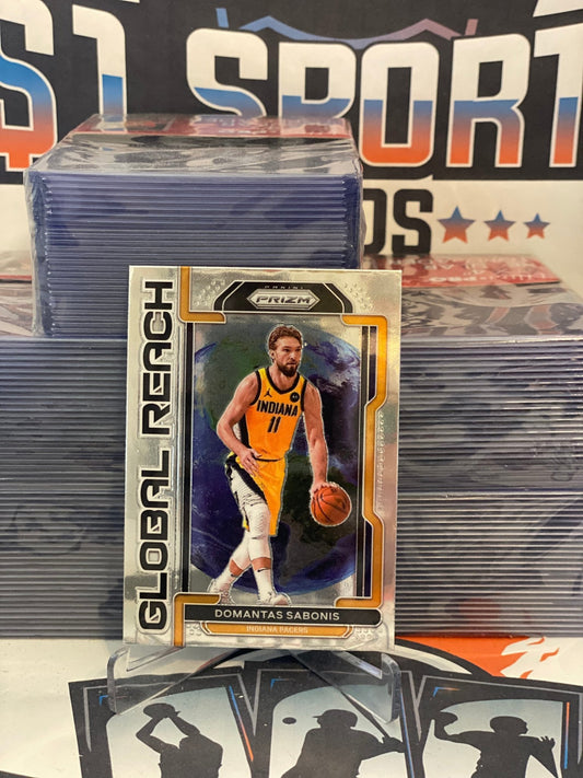 2021 Panini Prizm (Global Reach) Domantas Sabonis #10