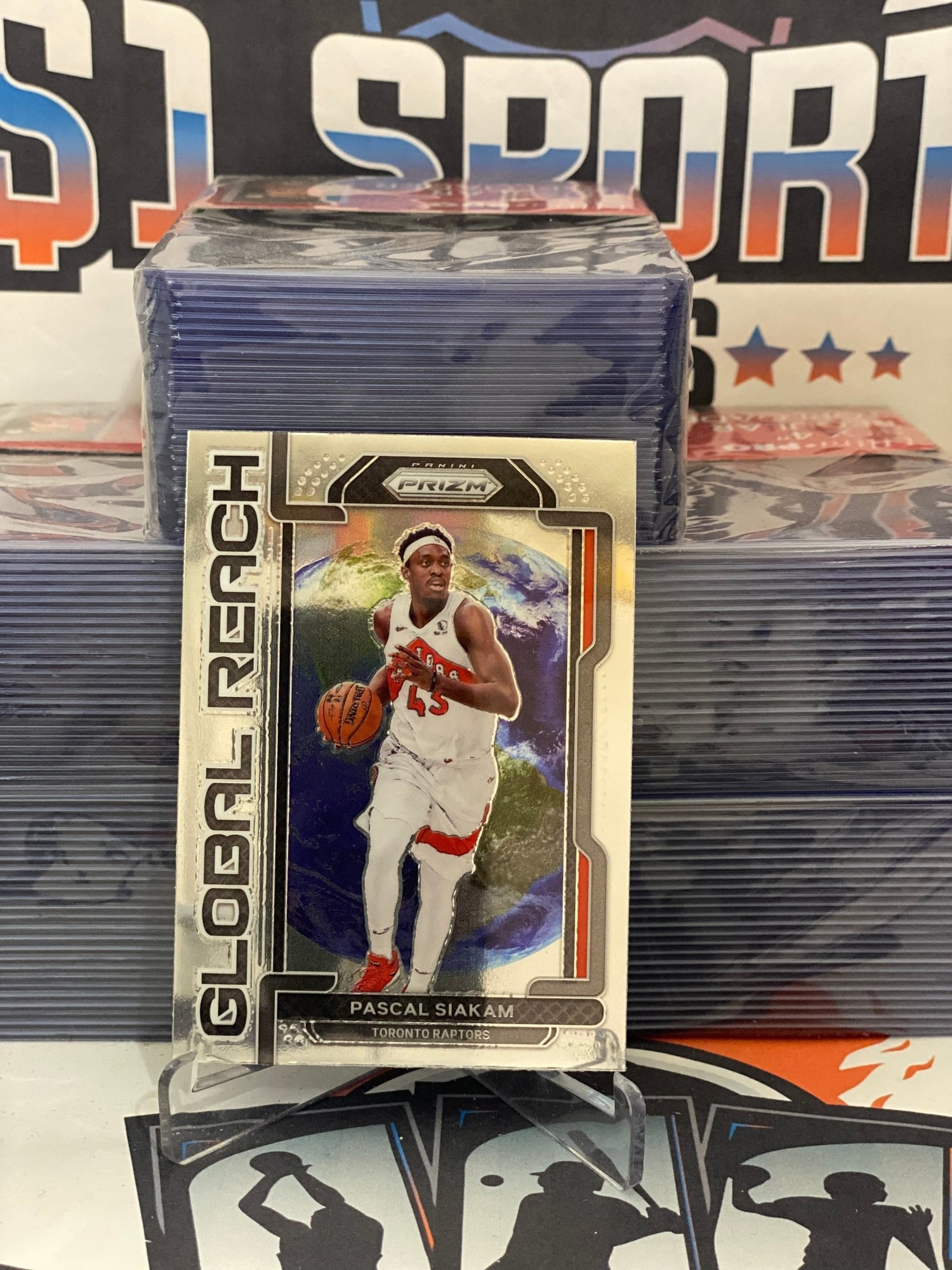 2021 Panini Prizm (Global Reach) Pascal Siakam #7