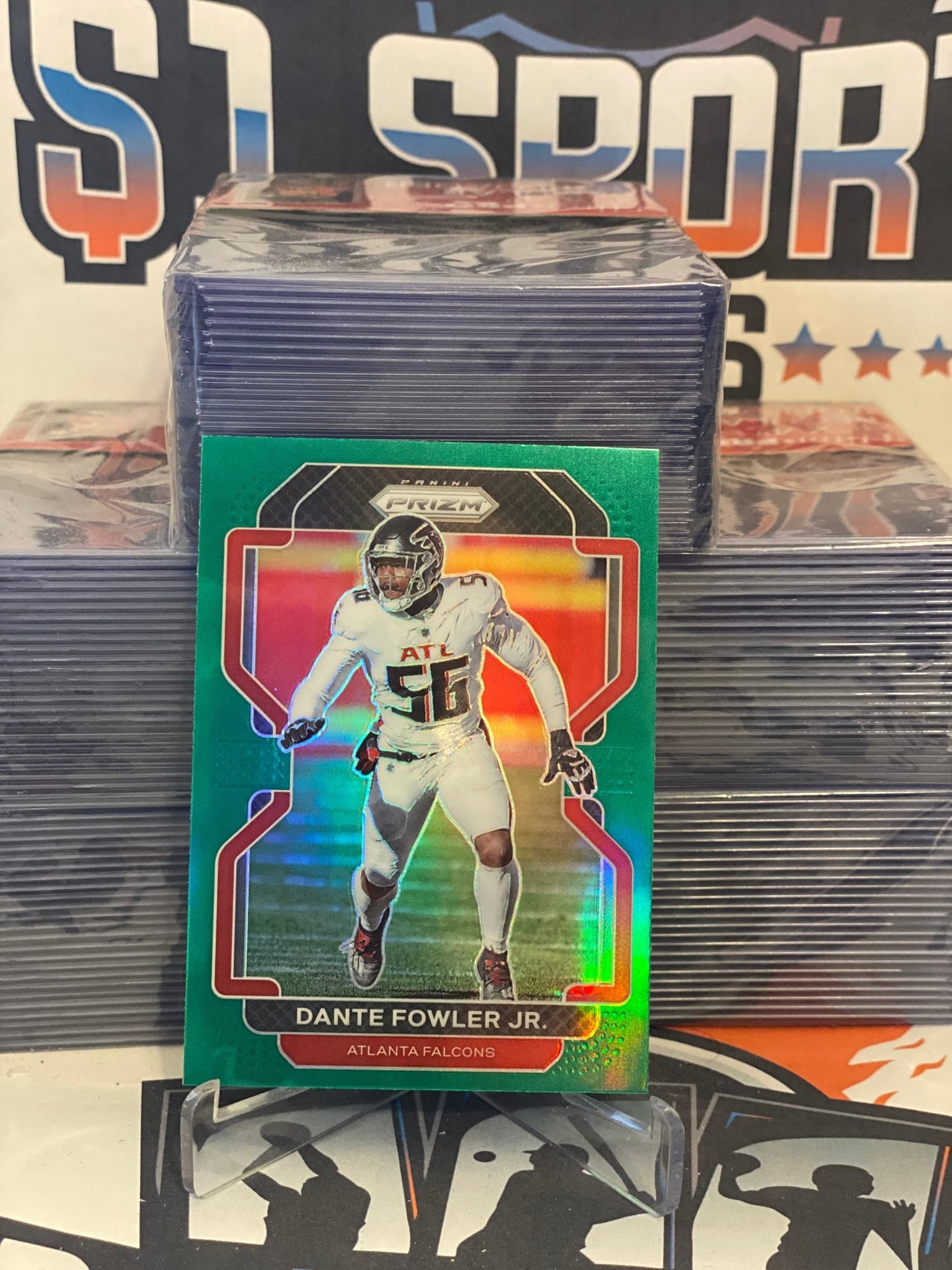 2021 Panini Prizm (Green Prizm) Dante Fowler Jr. #327