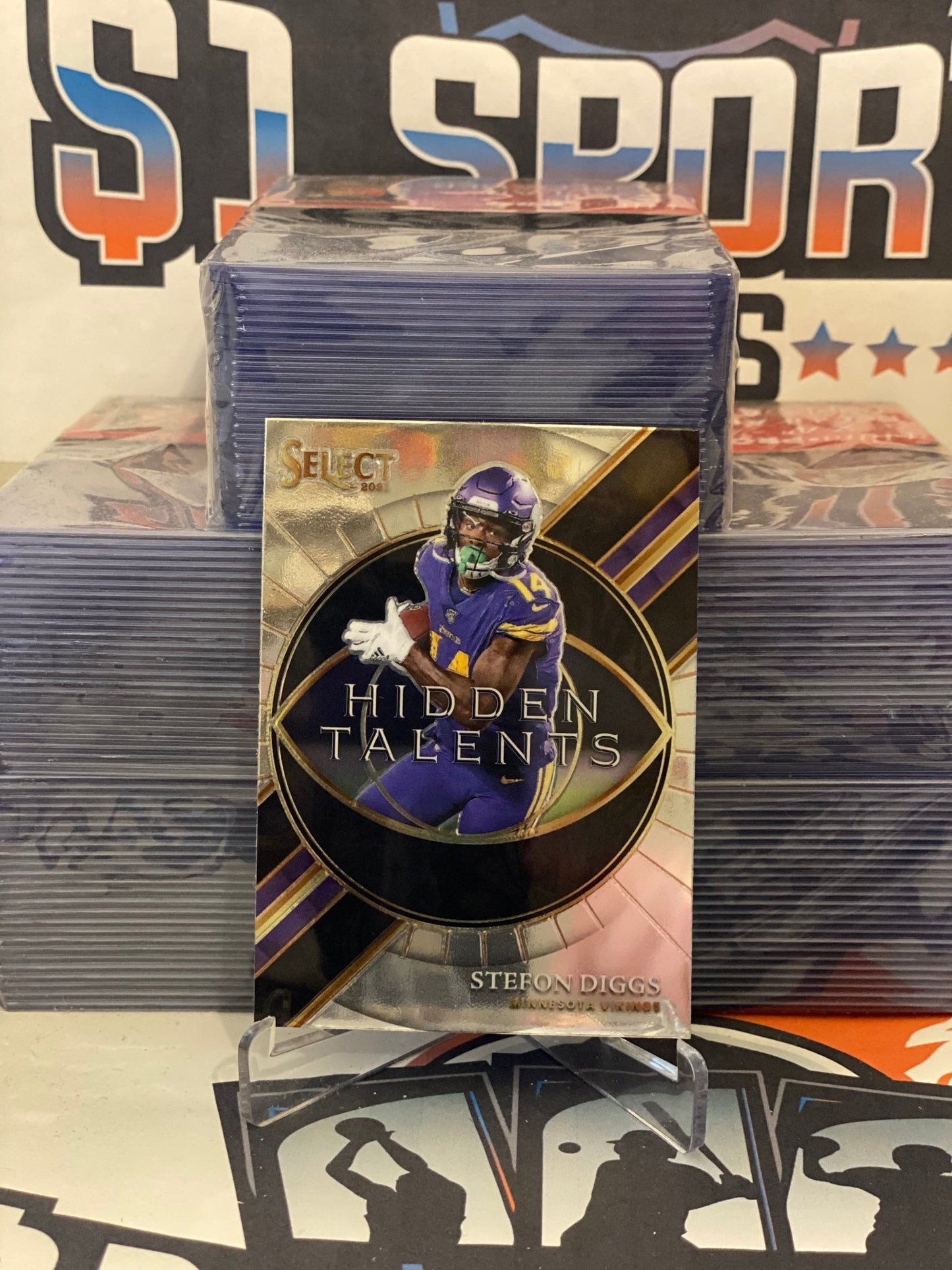 2021 Panini Prizm (Hidden Talents) Stefon Diggs #HT-20