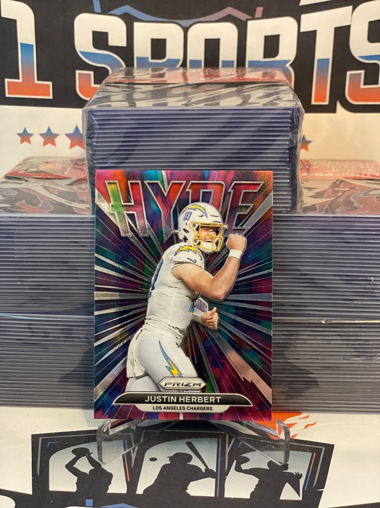 2021 Panini Prizm (Hype) Justin Herbert #H-1