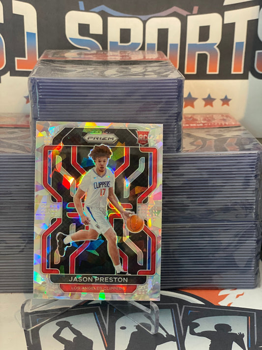 2021 Panini Prizm (Ice Prizm) Jason Preston Rookie #327