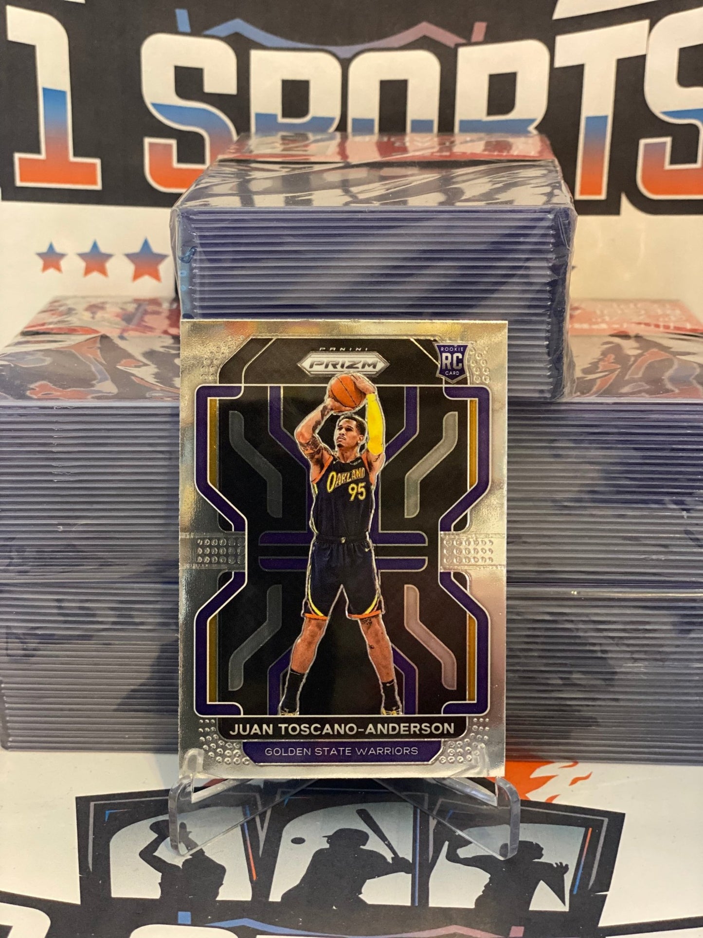 2021 Panini Prizm Juan Toscano-Anderson Rookie #295